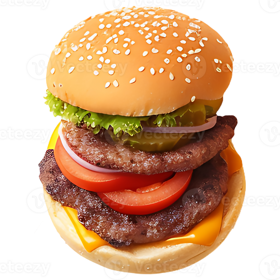 fast food set on a transparent background png