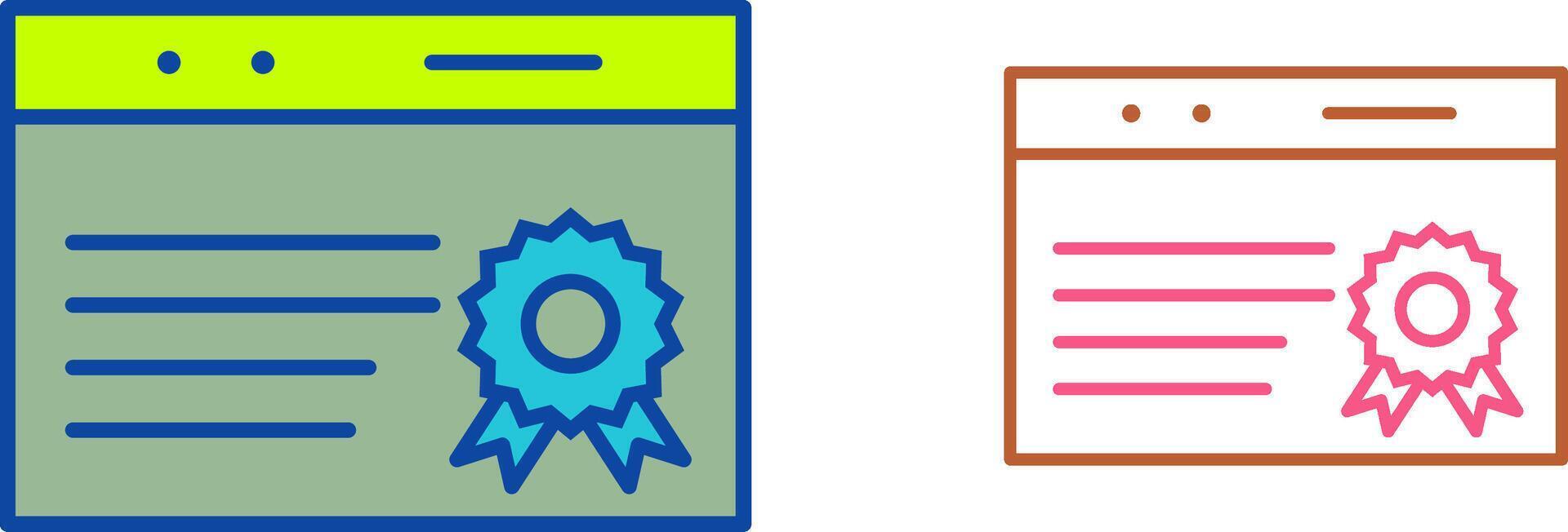 Unique Quality Assurance Icon Design vector