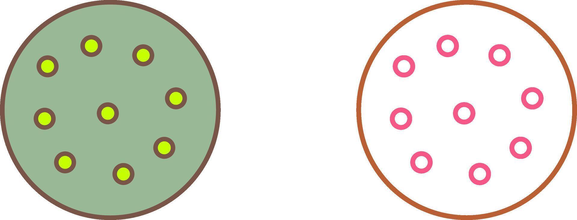Cookie Icon Design vector