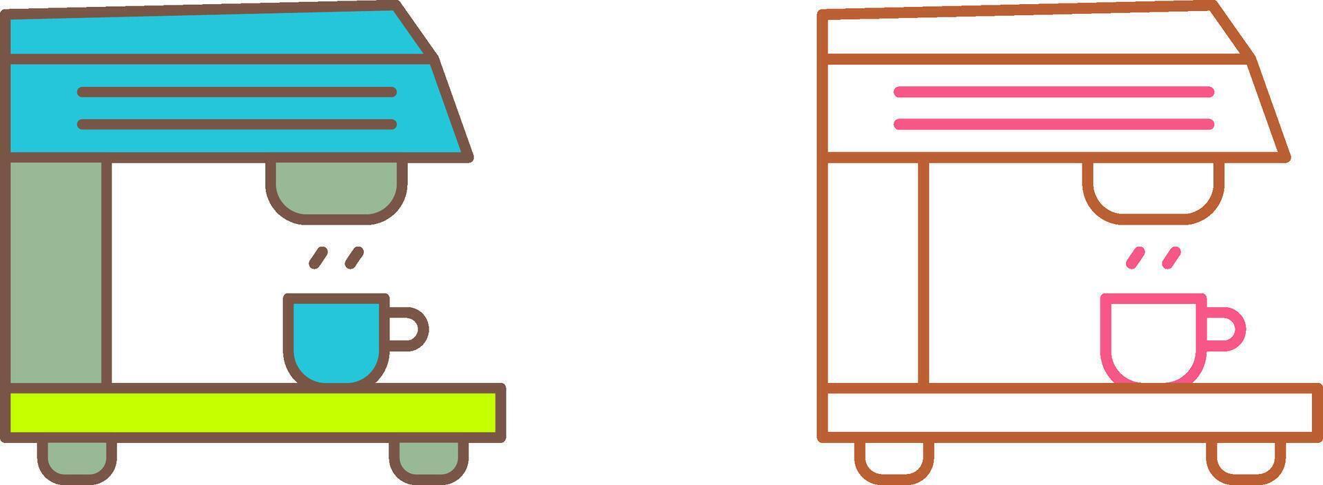 Coffee Machine Icon Design vector