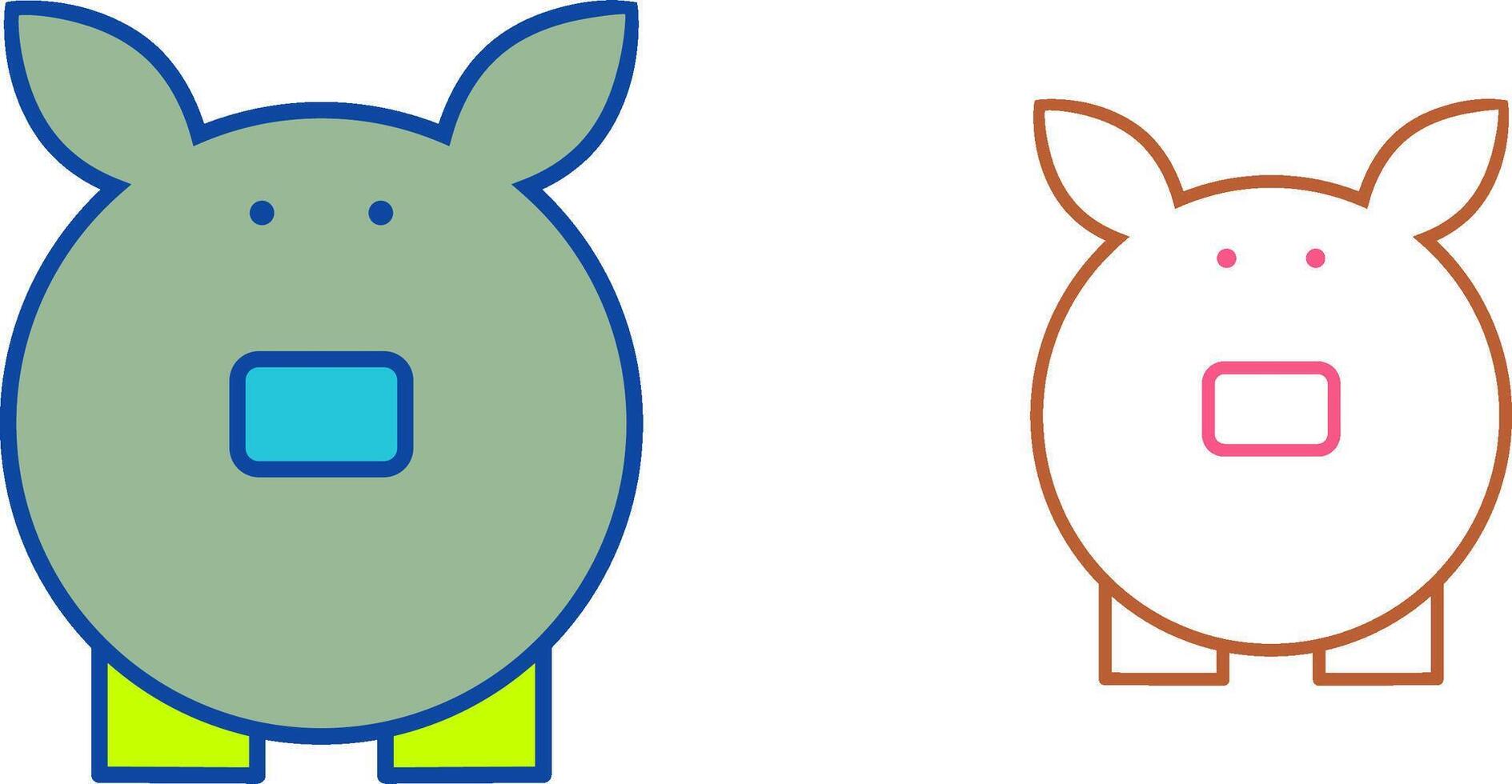 Unique Savings Icon Design vector