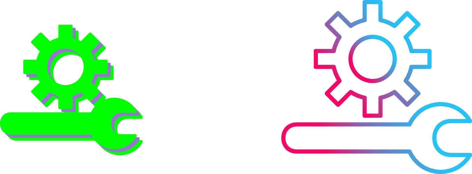 Unique Technical Support Icon Design vector