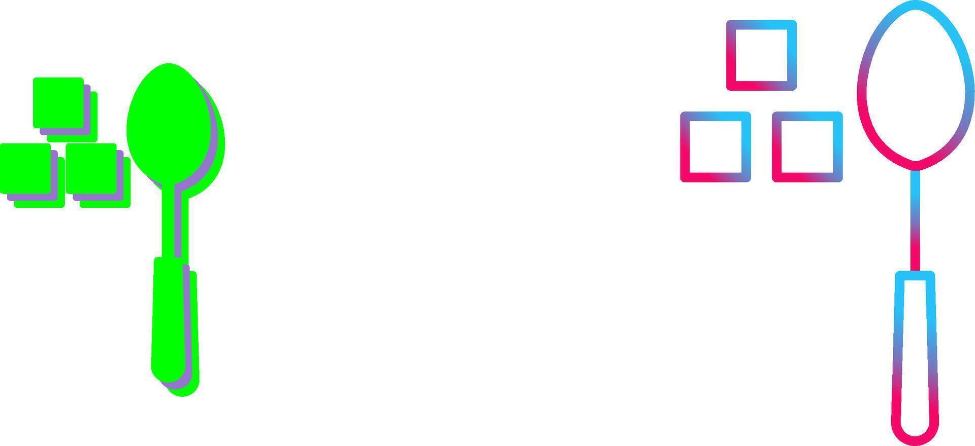 Sugar Icon Design vector