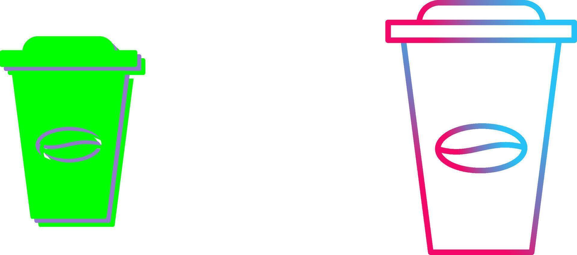 Coffee Cup Icon Design vector