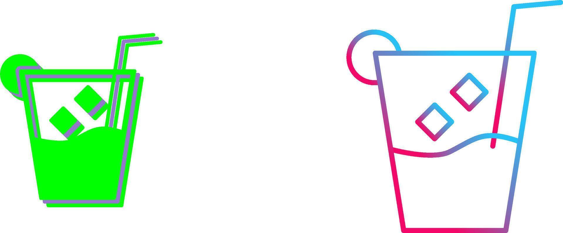 Unique Whiskey Sour Icon Design vector