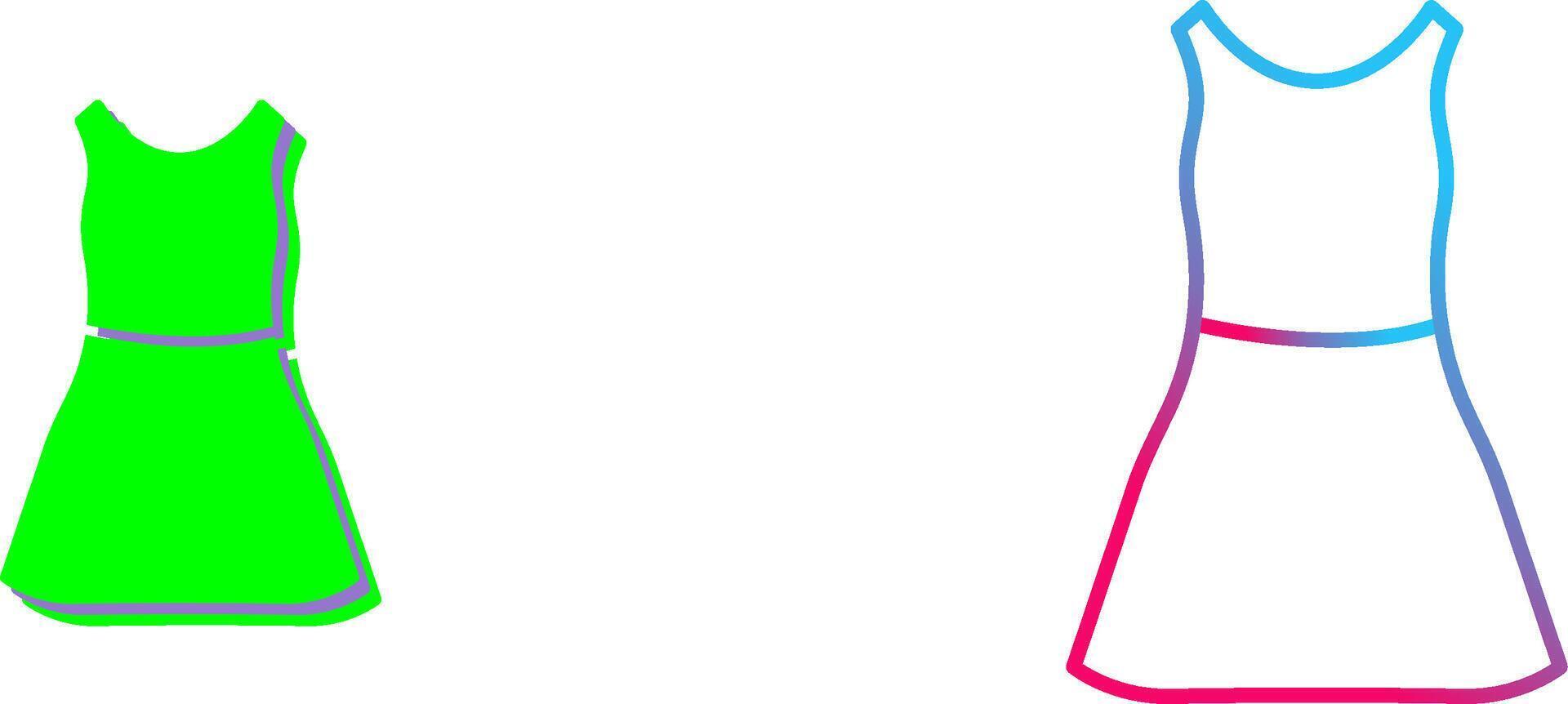 Dress Icon Design vector