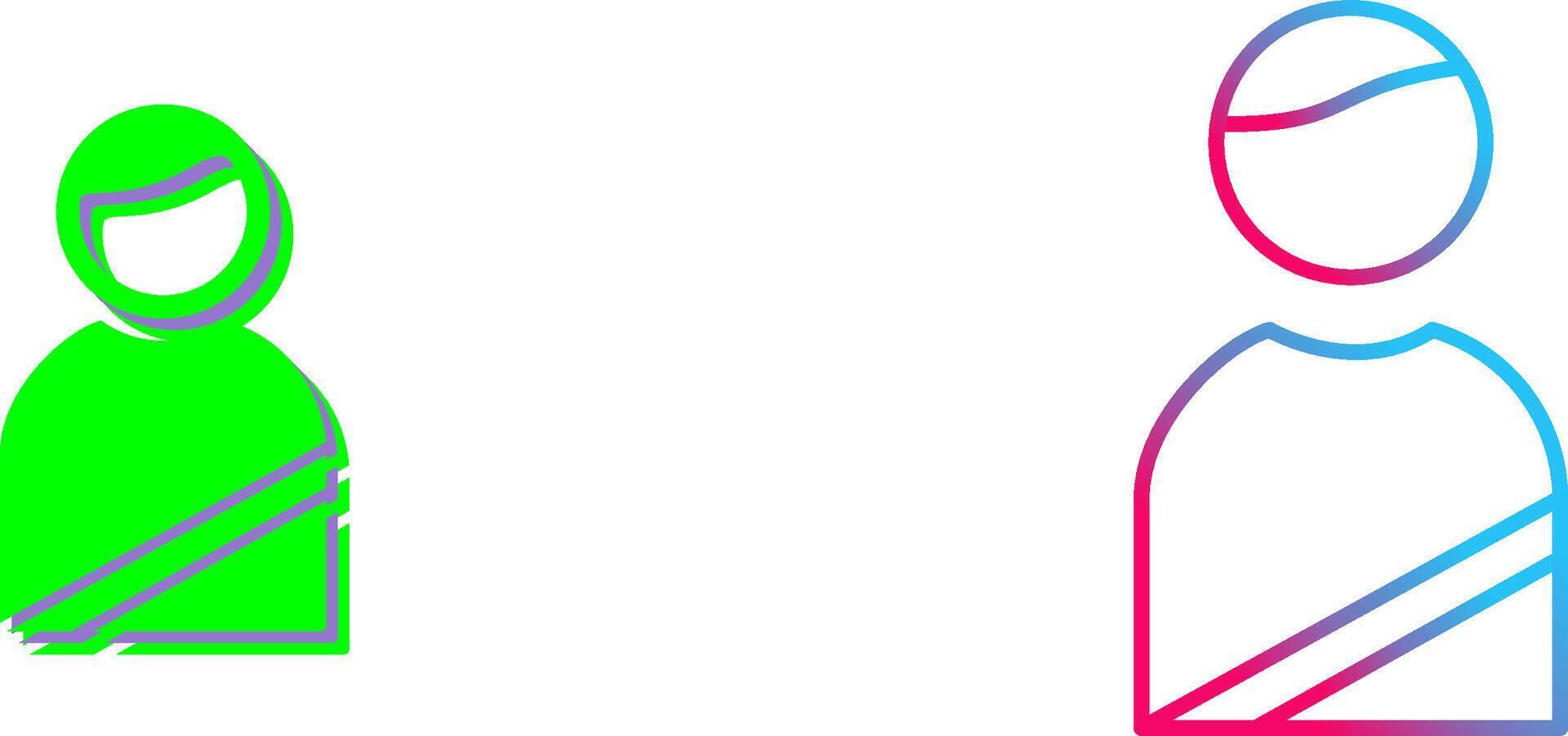 Member Icon Design vector