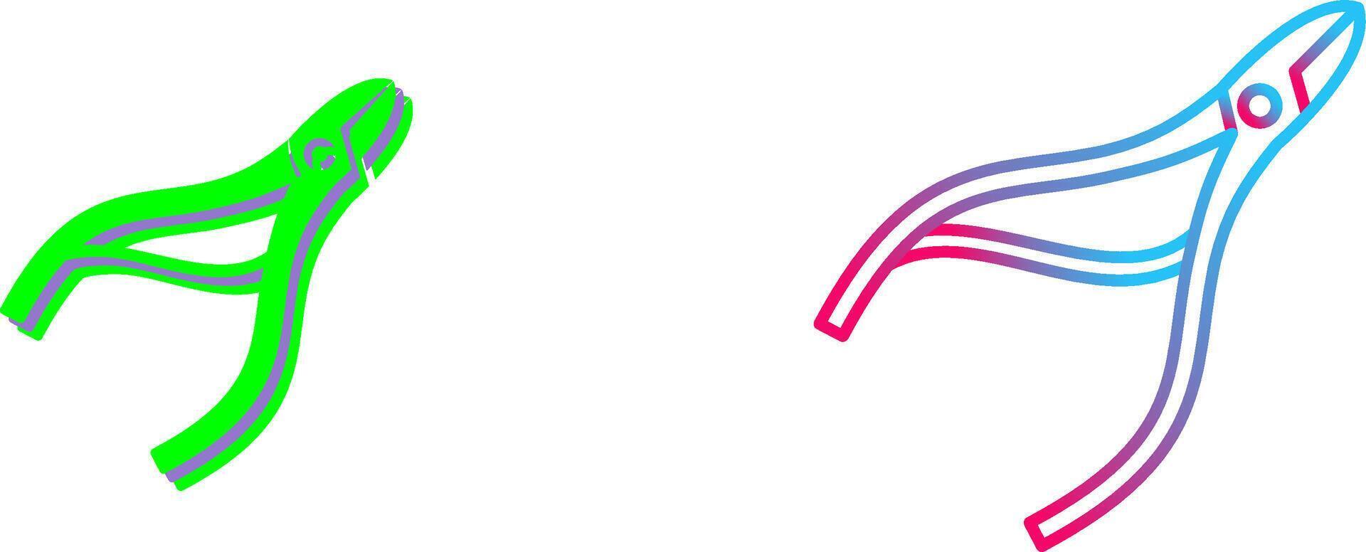 Nippers Icon Design vector