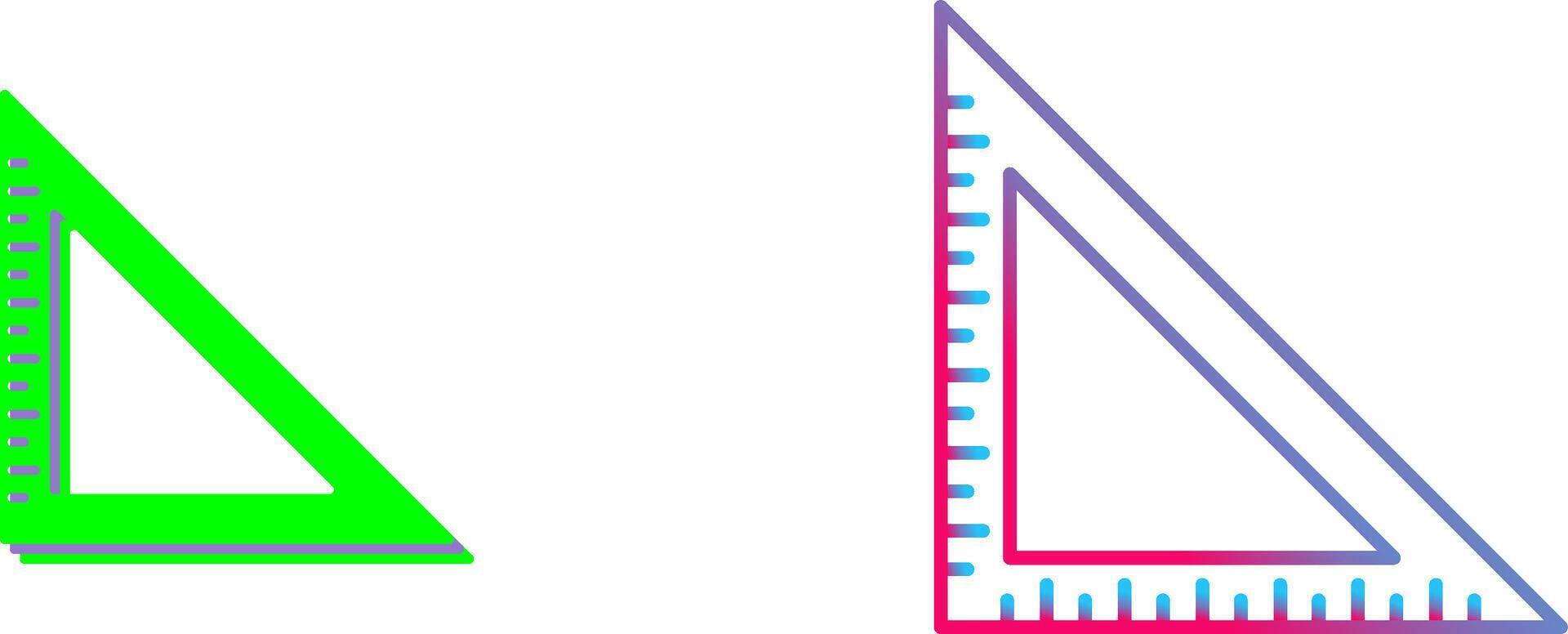 Set Square Icon Design vector
