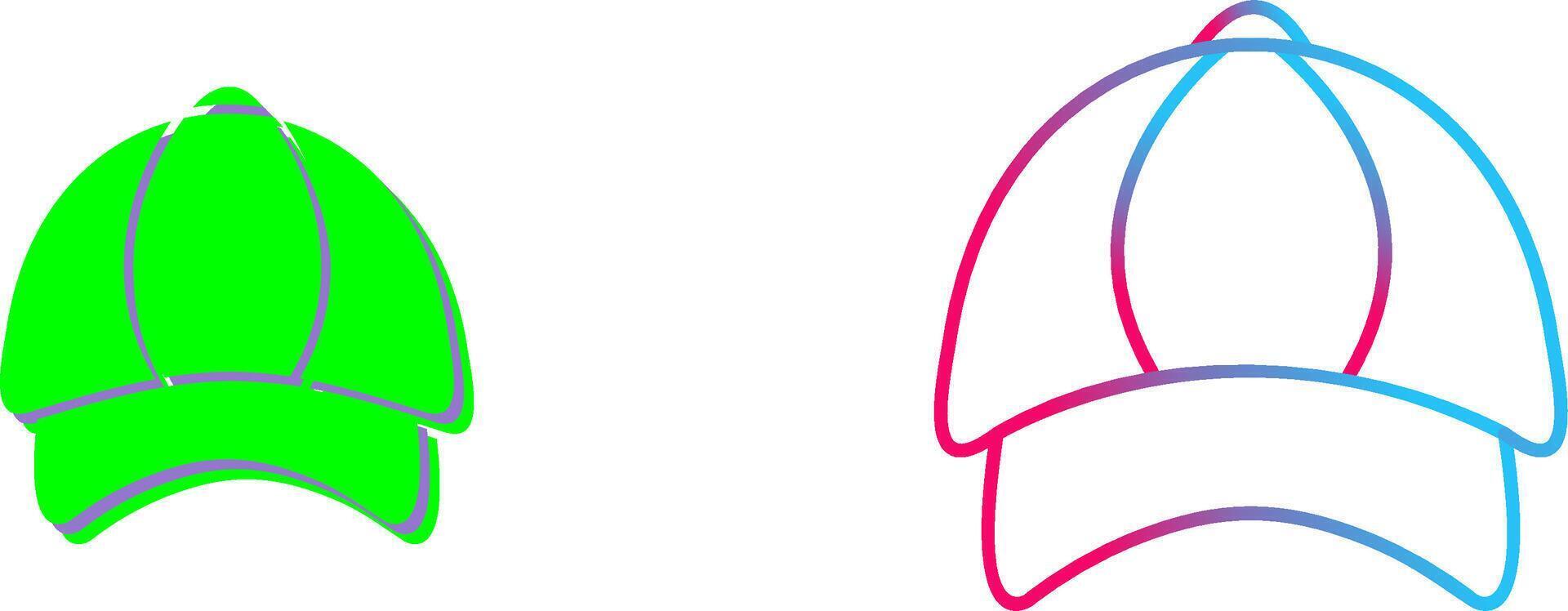 P Cap Icon Design vector
