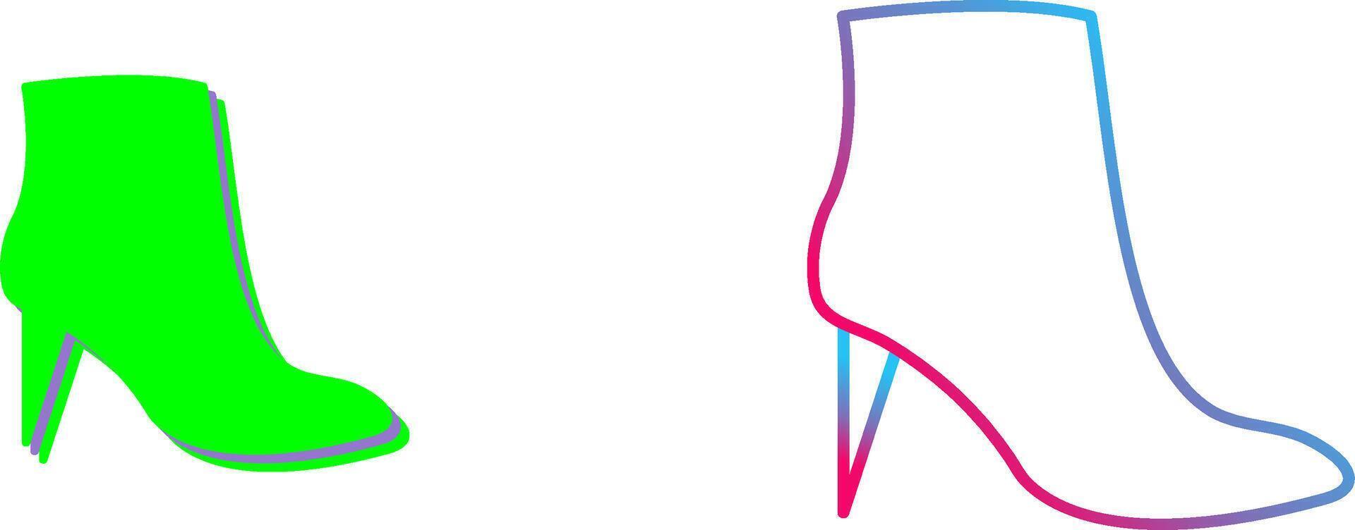 Stilletos Icon Design vector