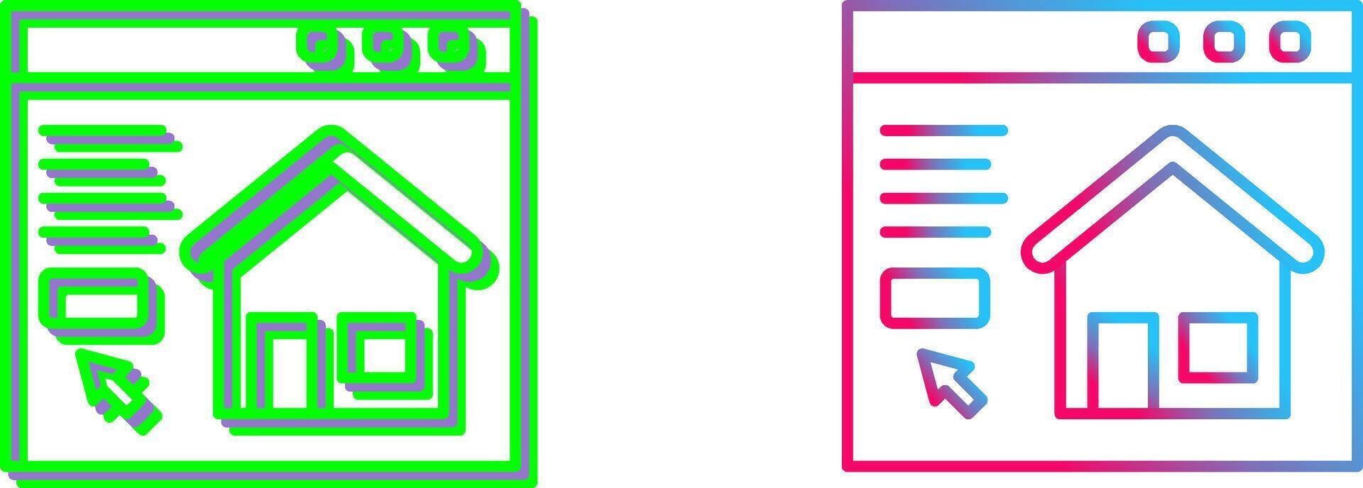 Website Icon Design vector