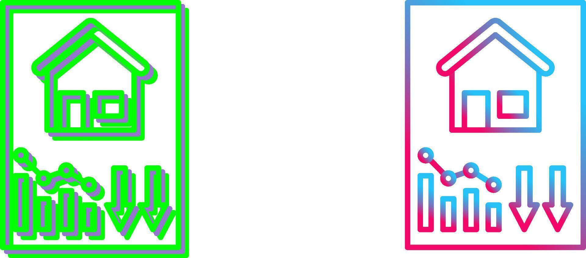 Loss Icon Design vector