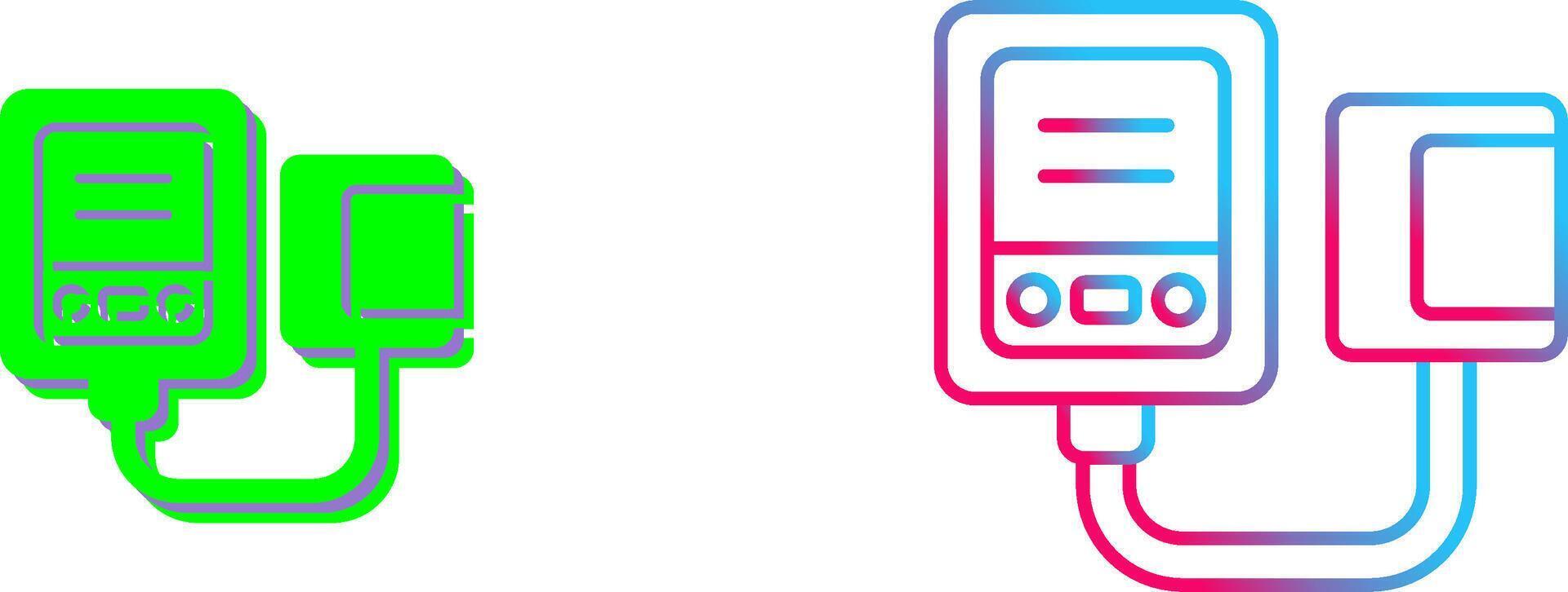 Blood Pressure Icon Design vector