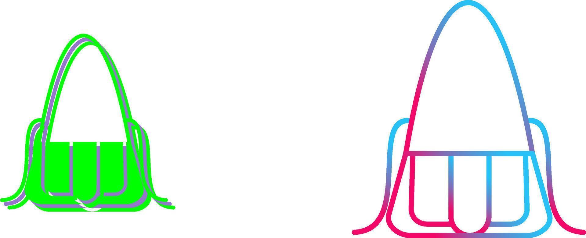 Bag Icon Design vector