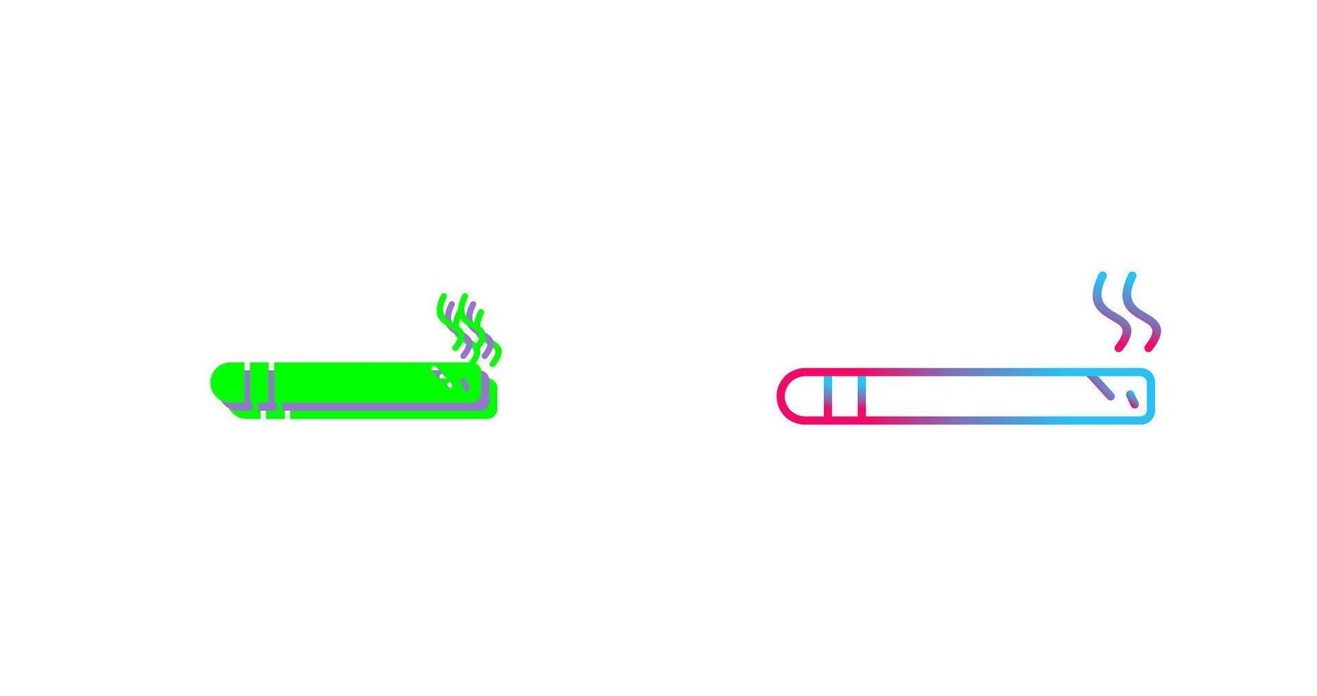 CIgar Icon Design vector