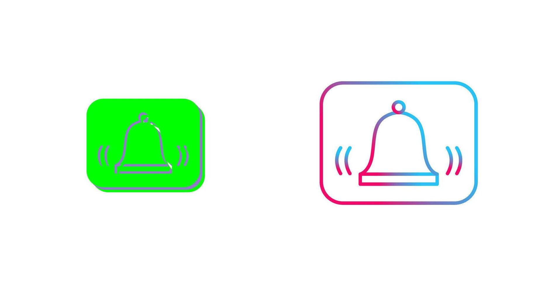 Unique Alarm Icon Design vector