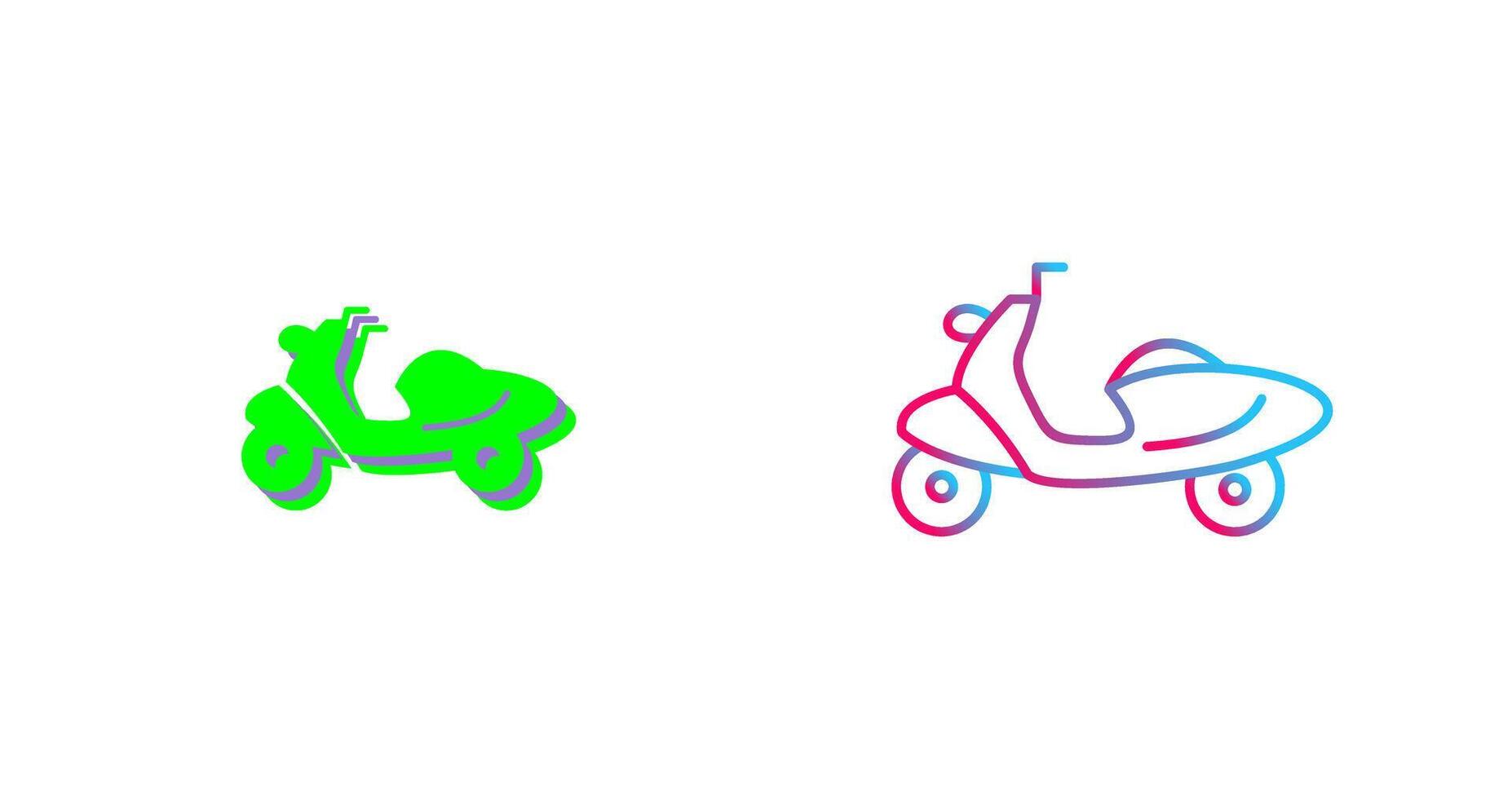 Scooter Icon Design vector