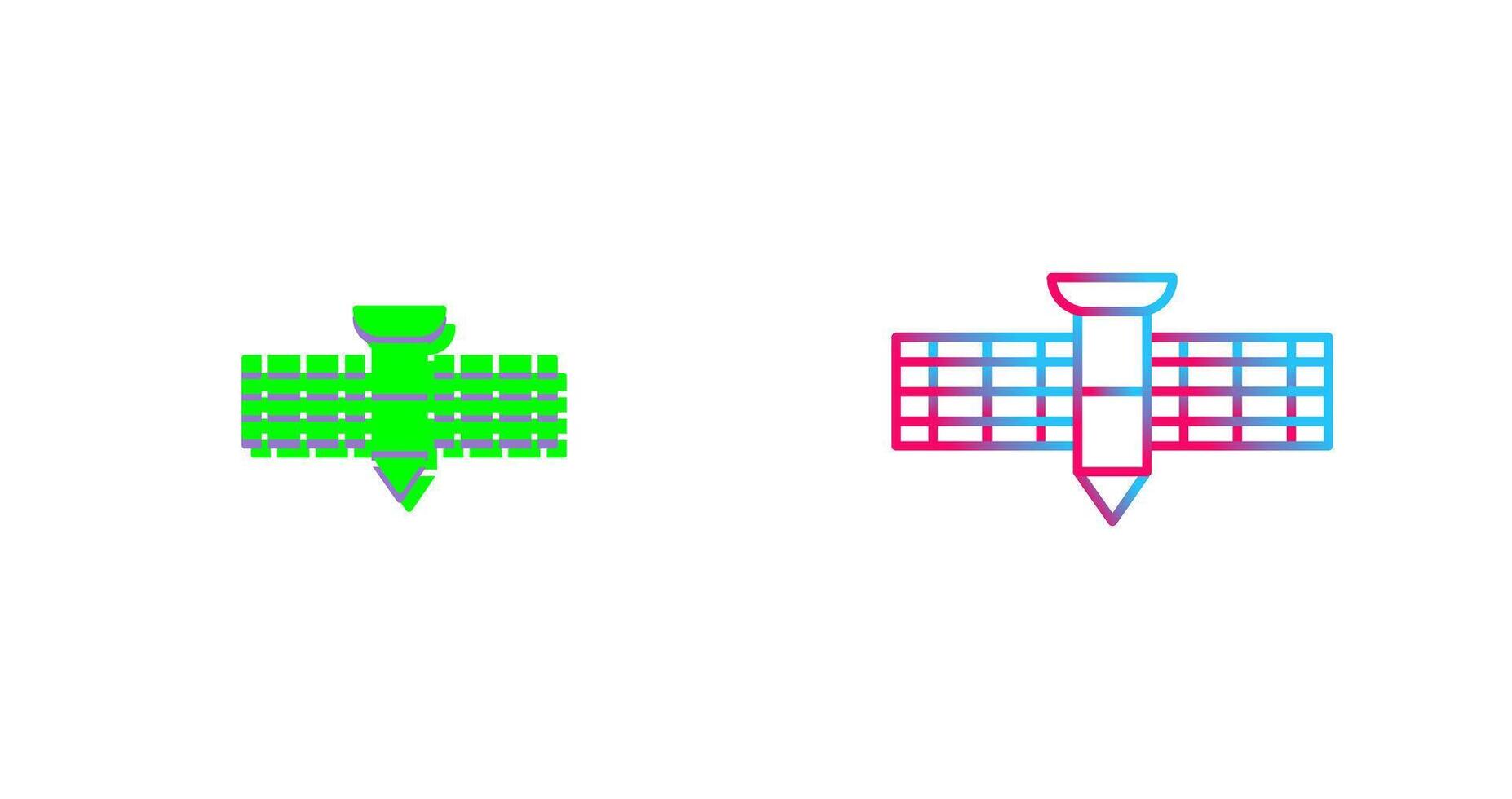 Satellite Icon Design vector