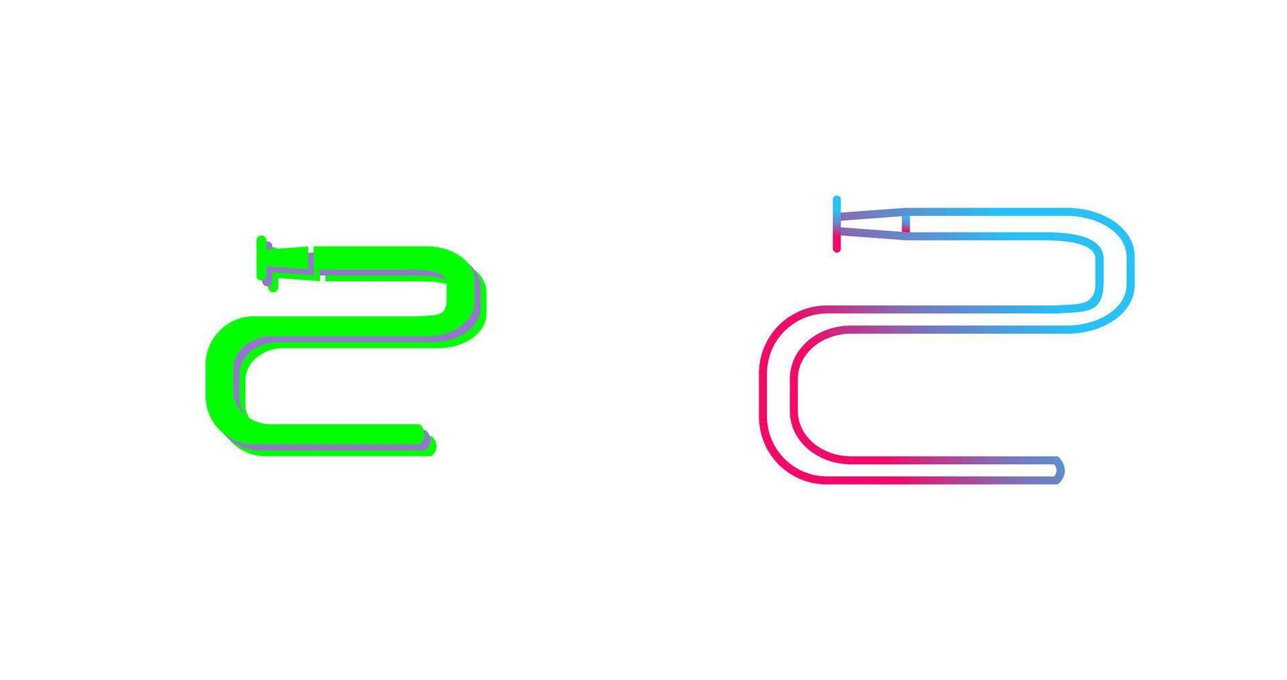 Water Pipe Icon Design vector