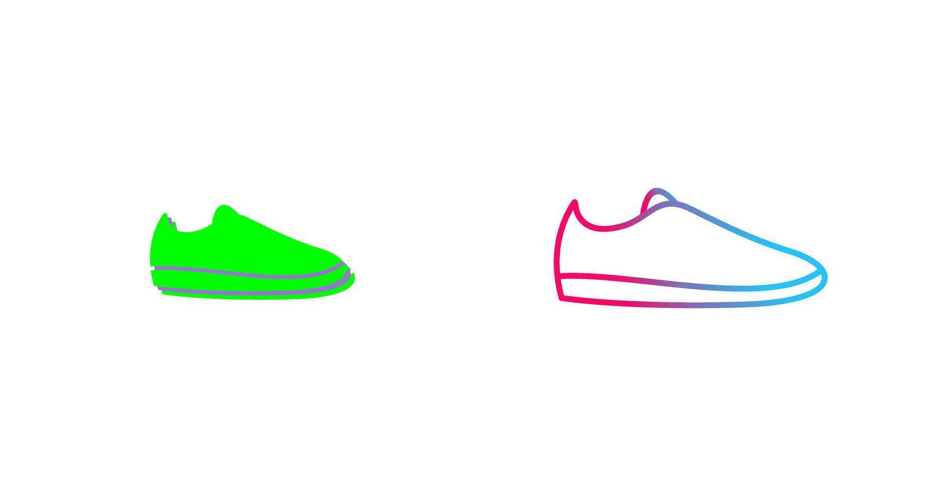 Casual Shoes Icon Design vector