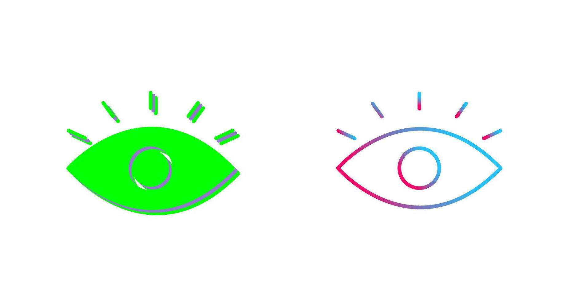 Eye Icon Design vector