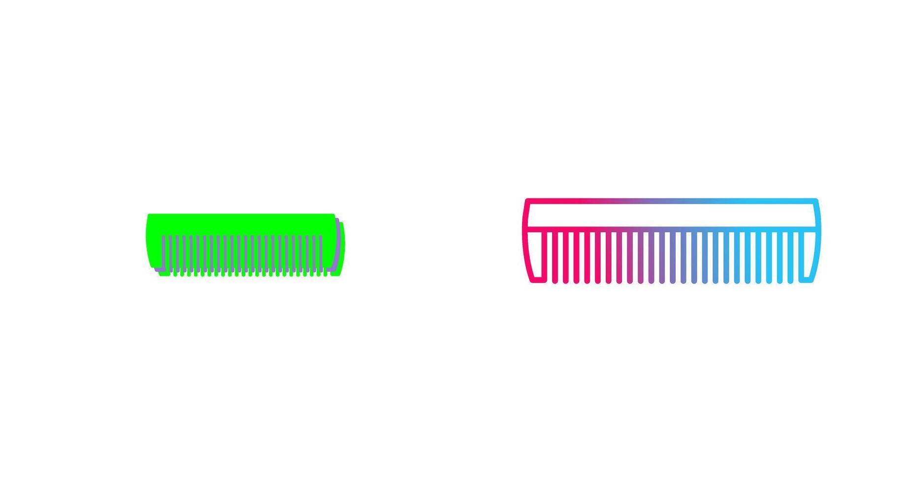 Comb Icon Design vector