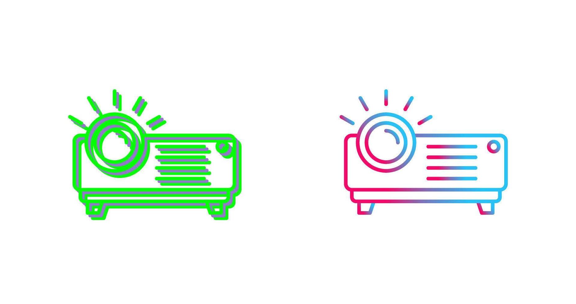 Projector Icon Design vector