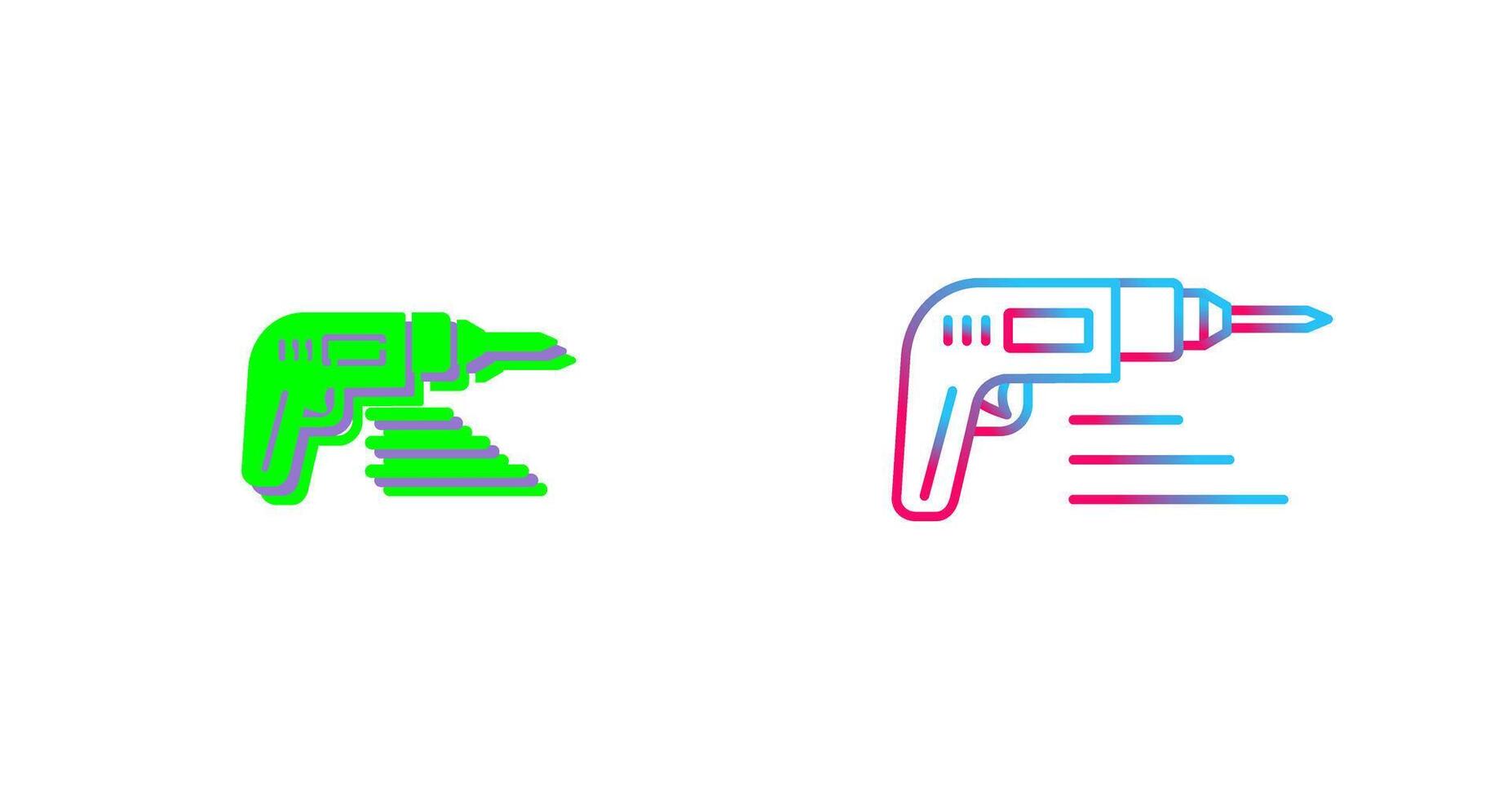Drill Icon Design vector