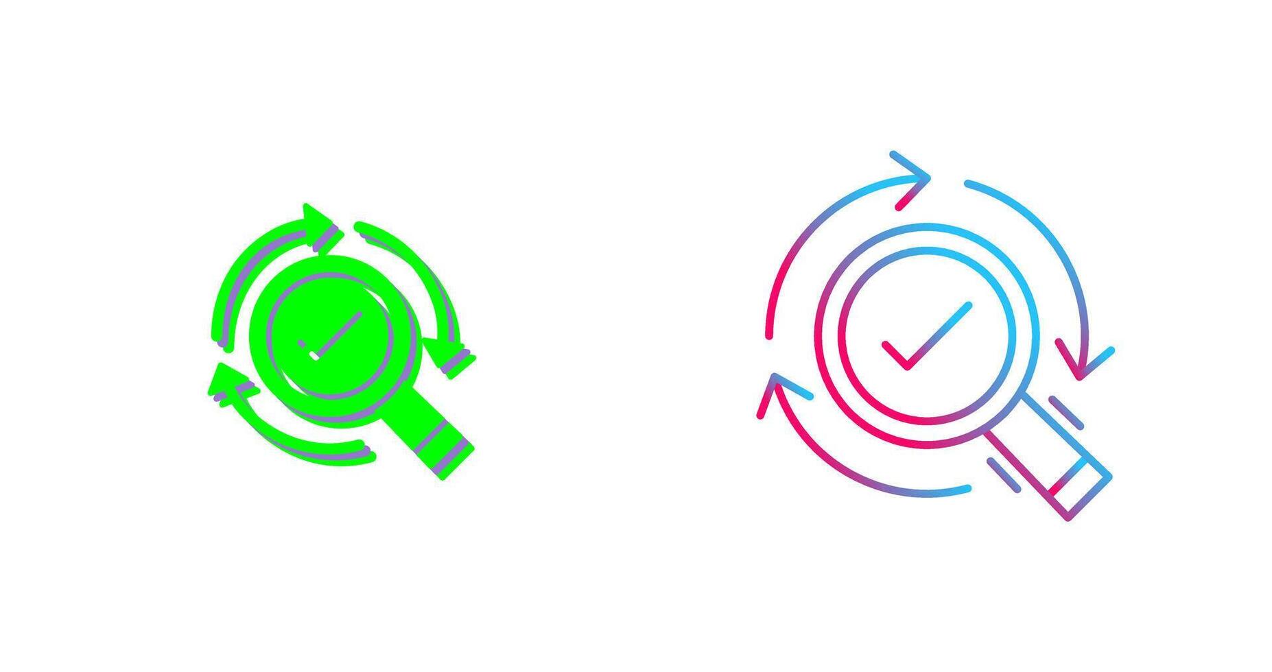 Research Icon Design vector