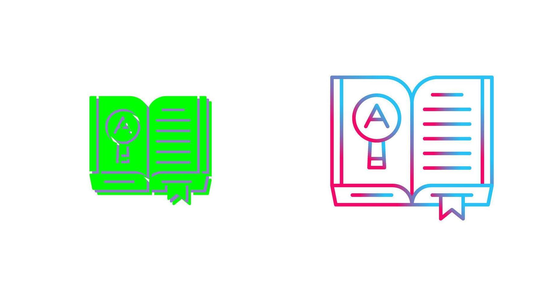 Open Book Icon Design vector
