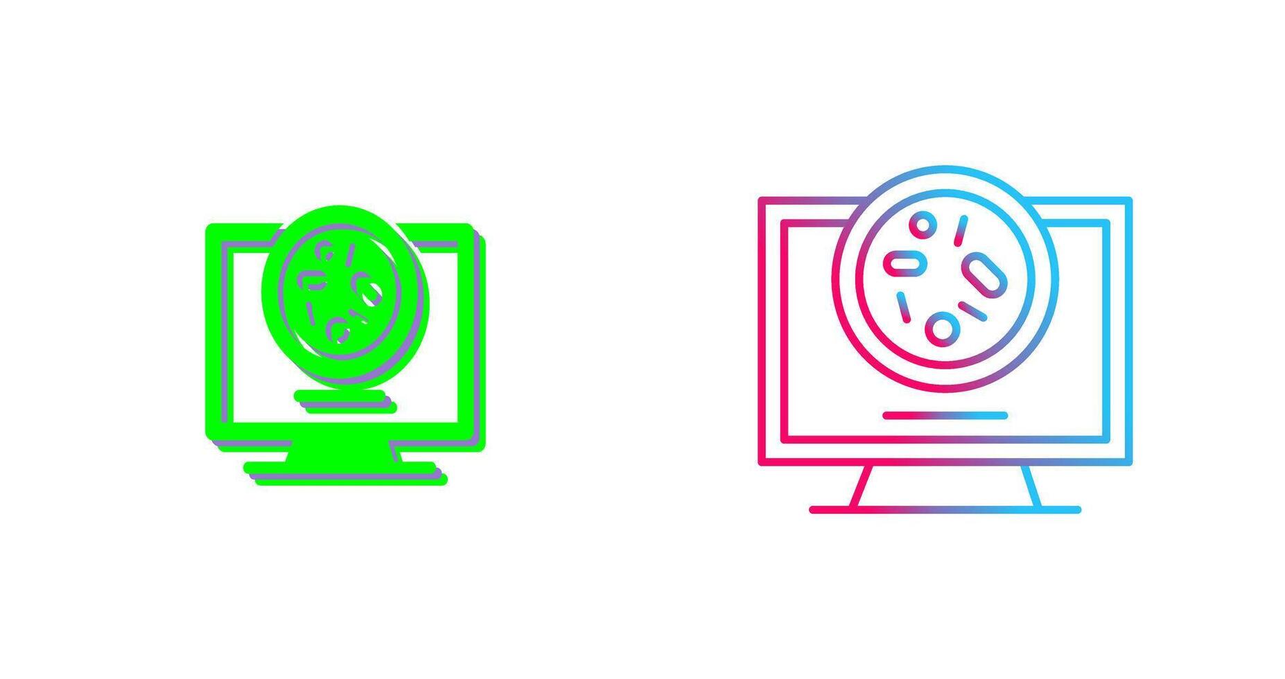 Petri Dish Icon Design vector