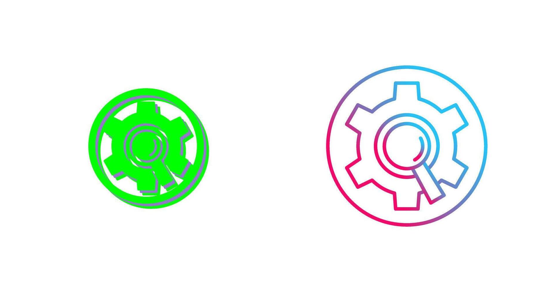 Research Icon Design vector