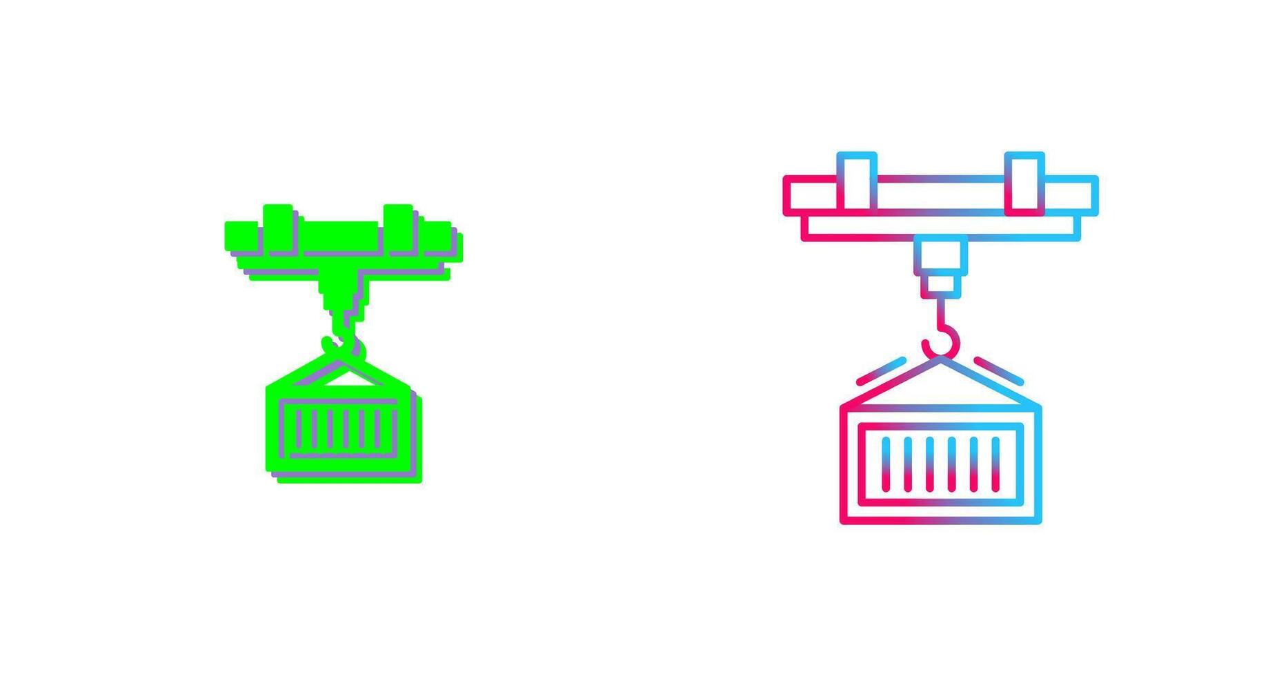 Crane Icon Design vector