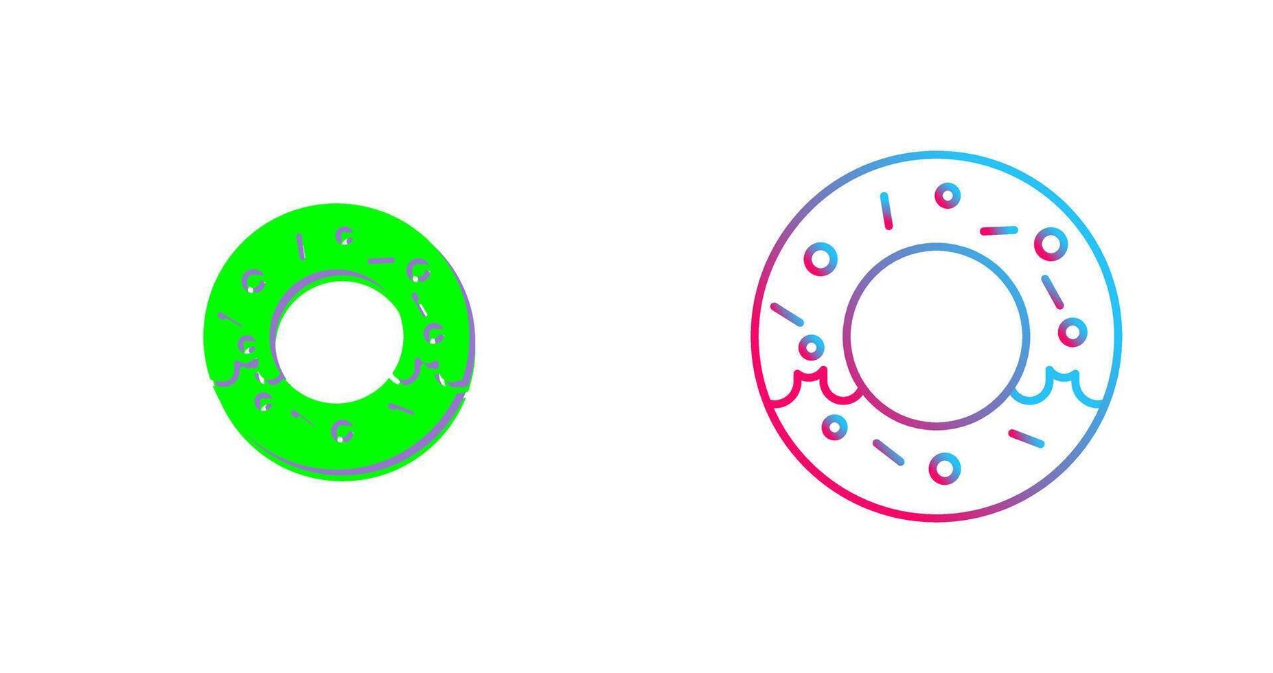 Donut Icon Design vector