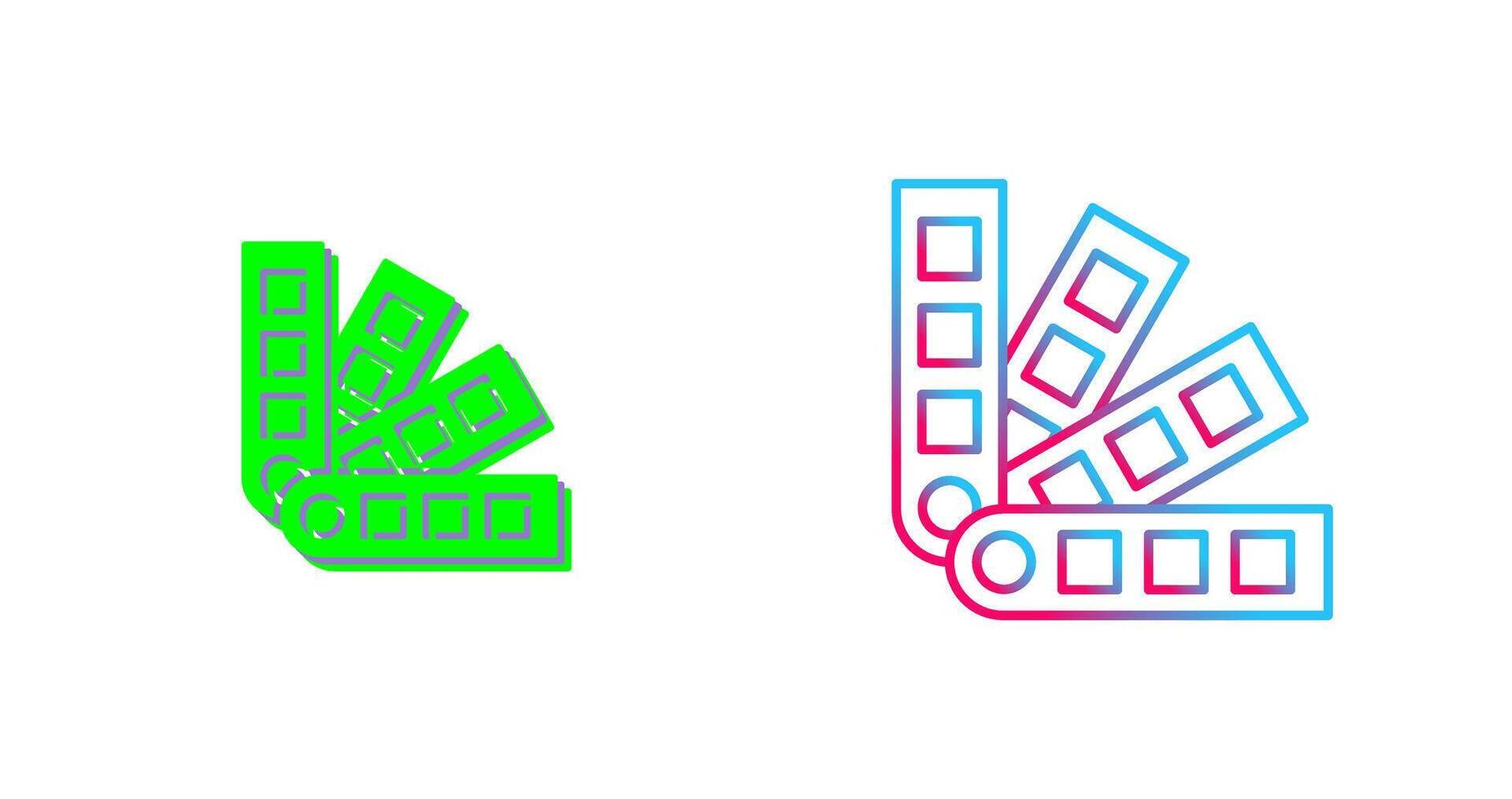Pantone Icon Design vector