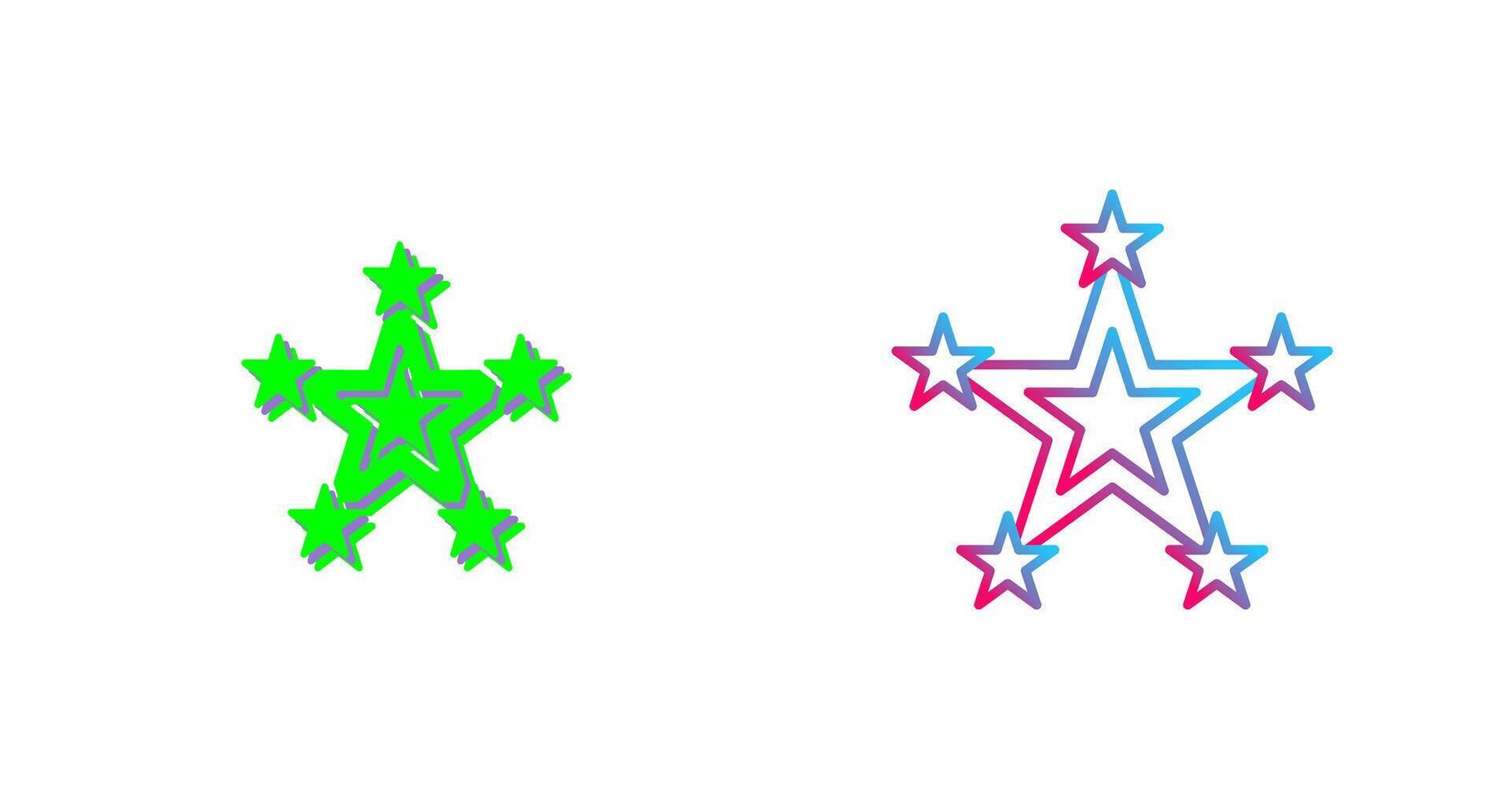 Star Icon Design vector