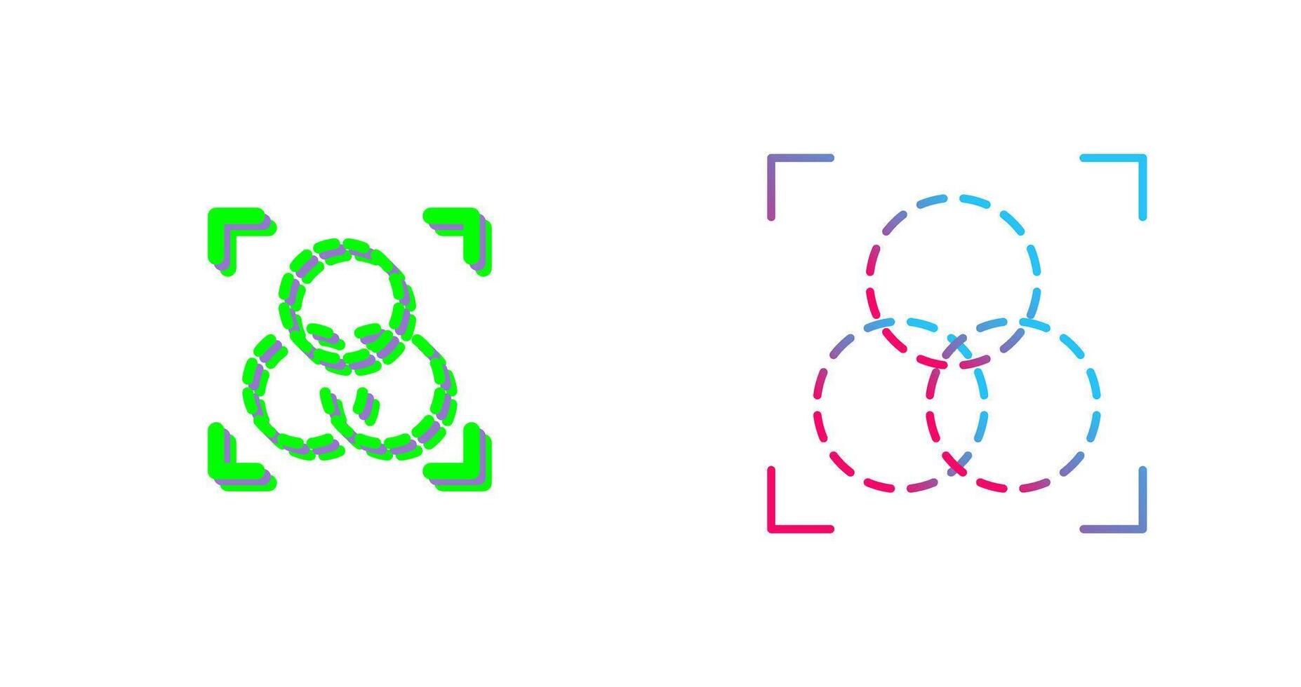 Intersection Icon Design vector
