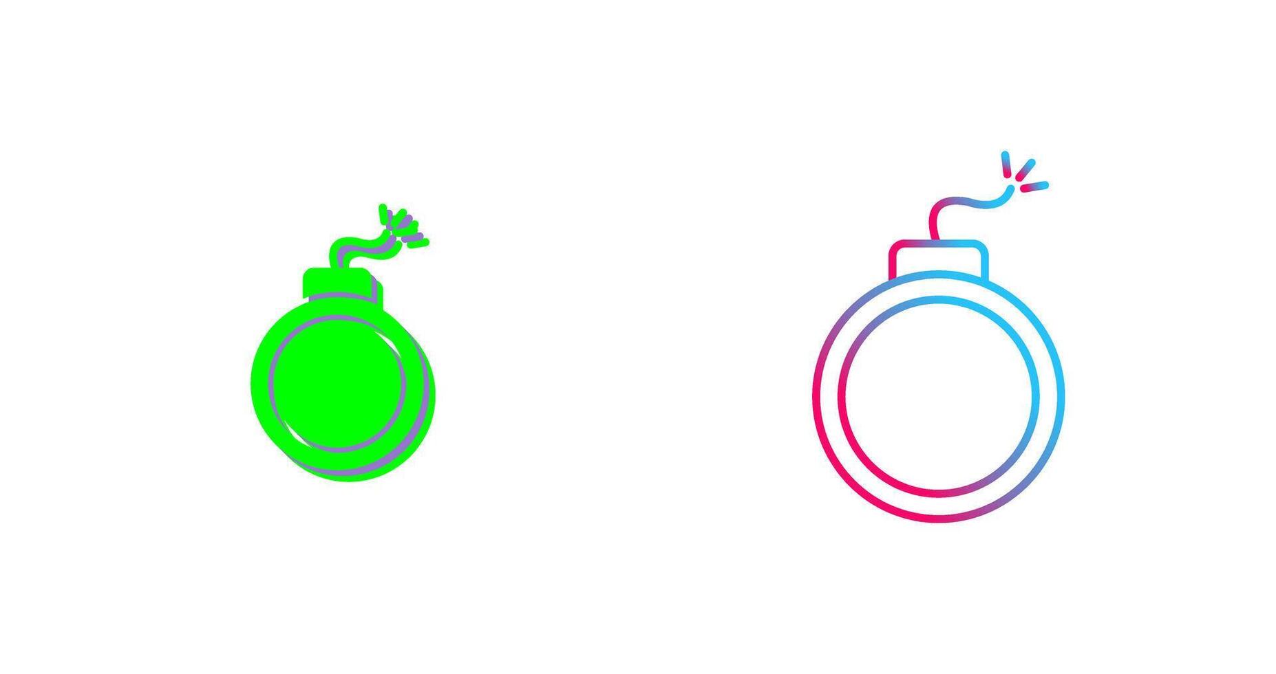 Bomb Icon Design vector