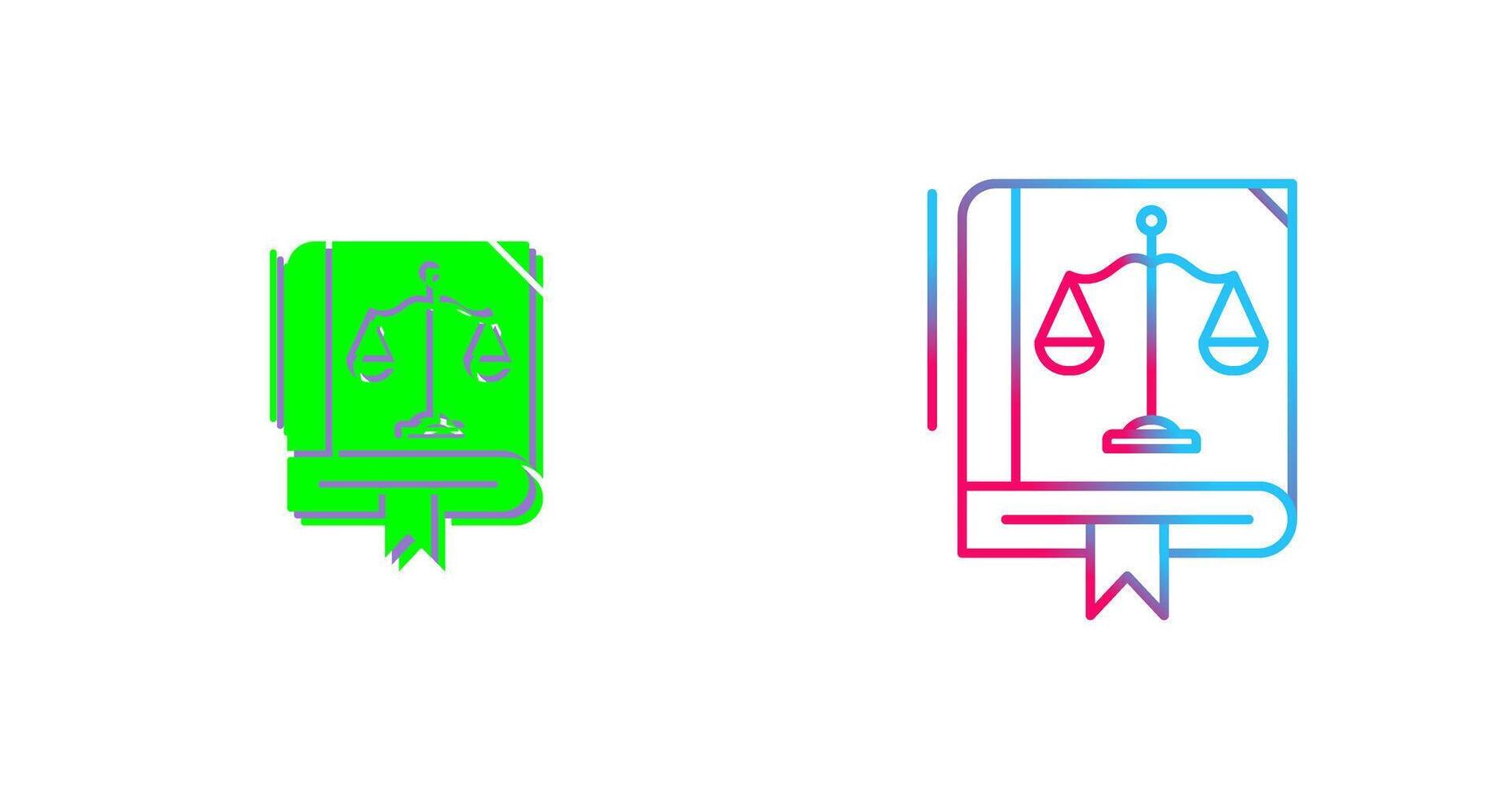 Law Icon Design vector