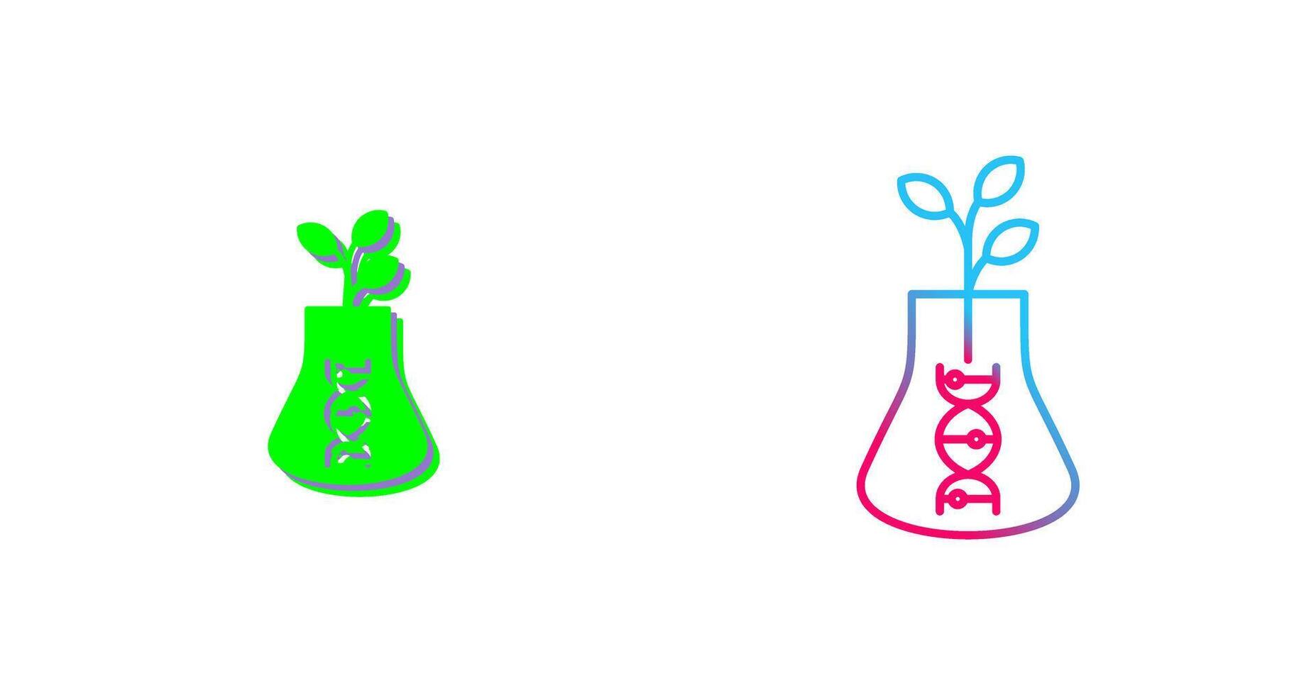 Biology Icon Design vector