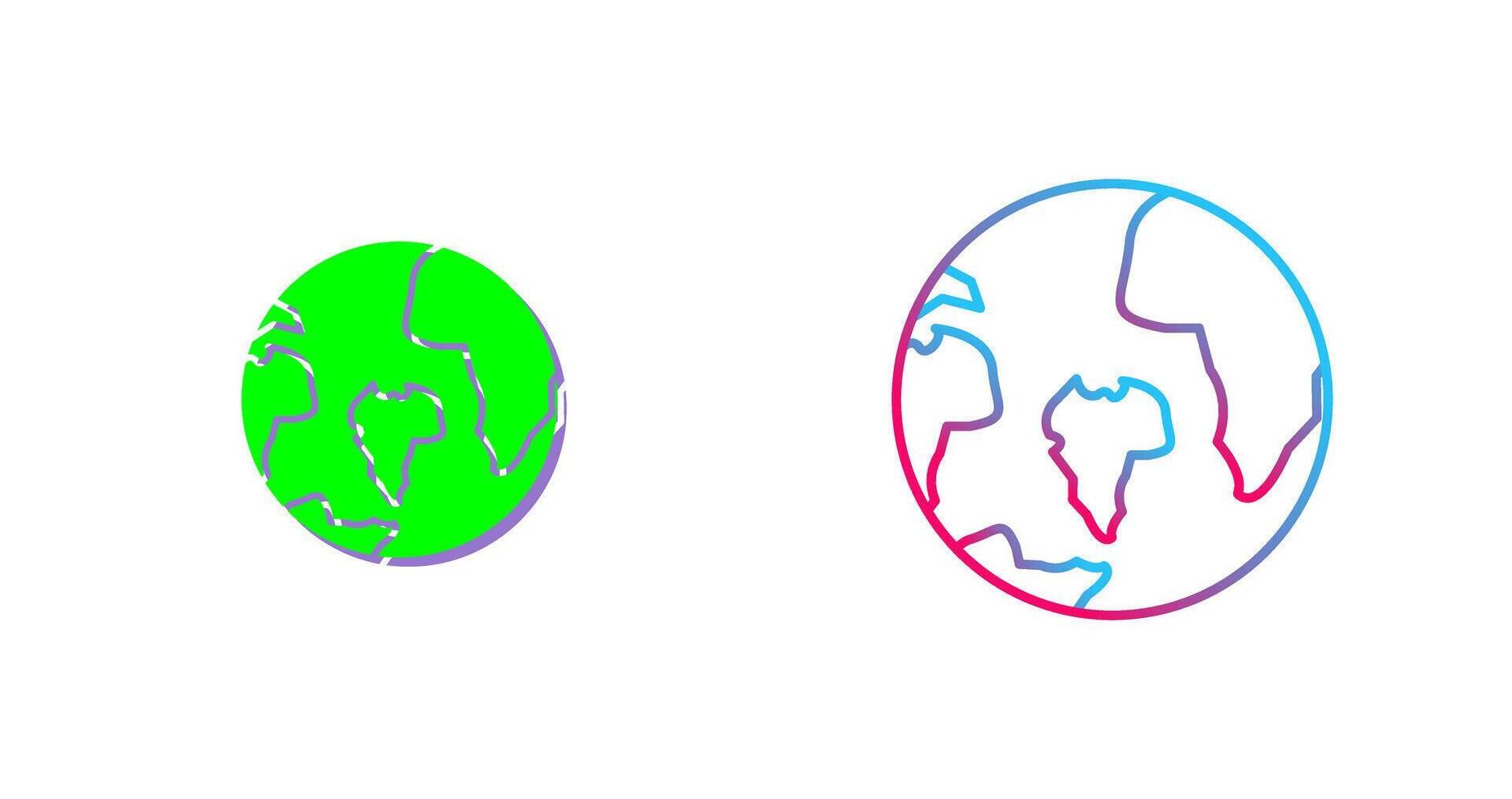 World Icon Design vector