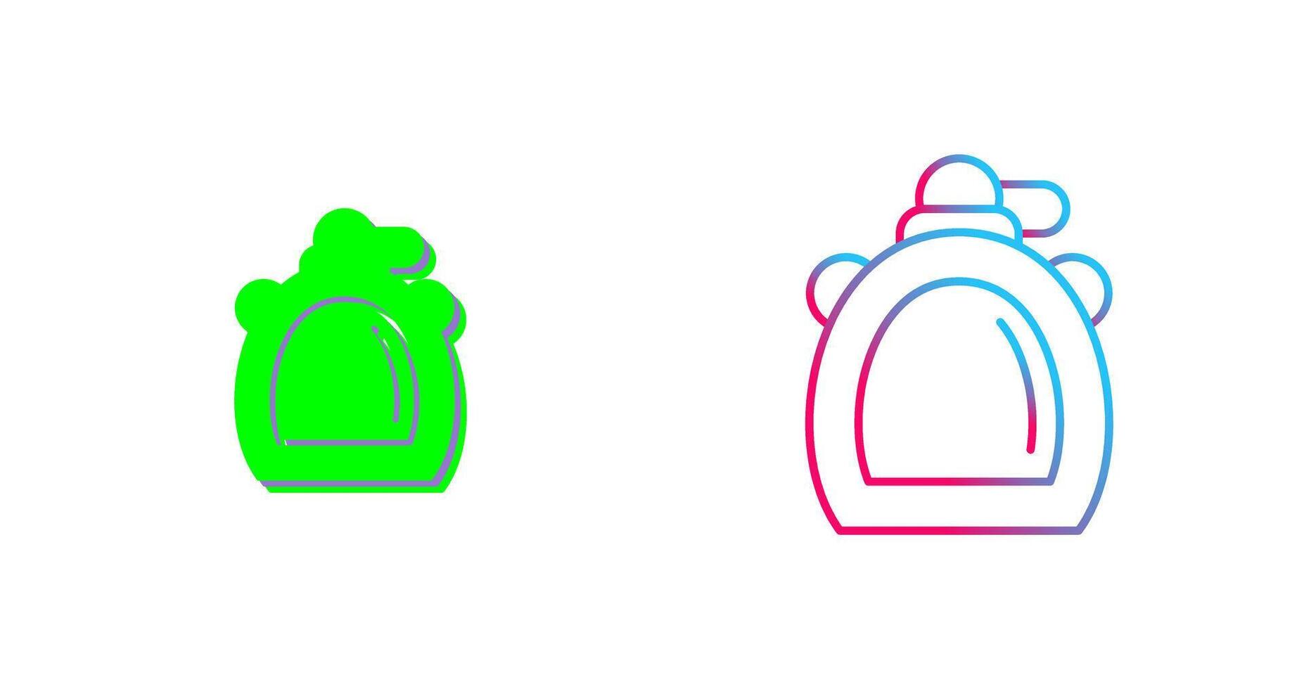 Canteen Icon Design vector