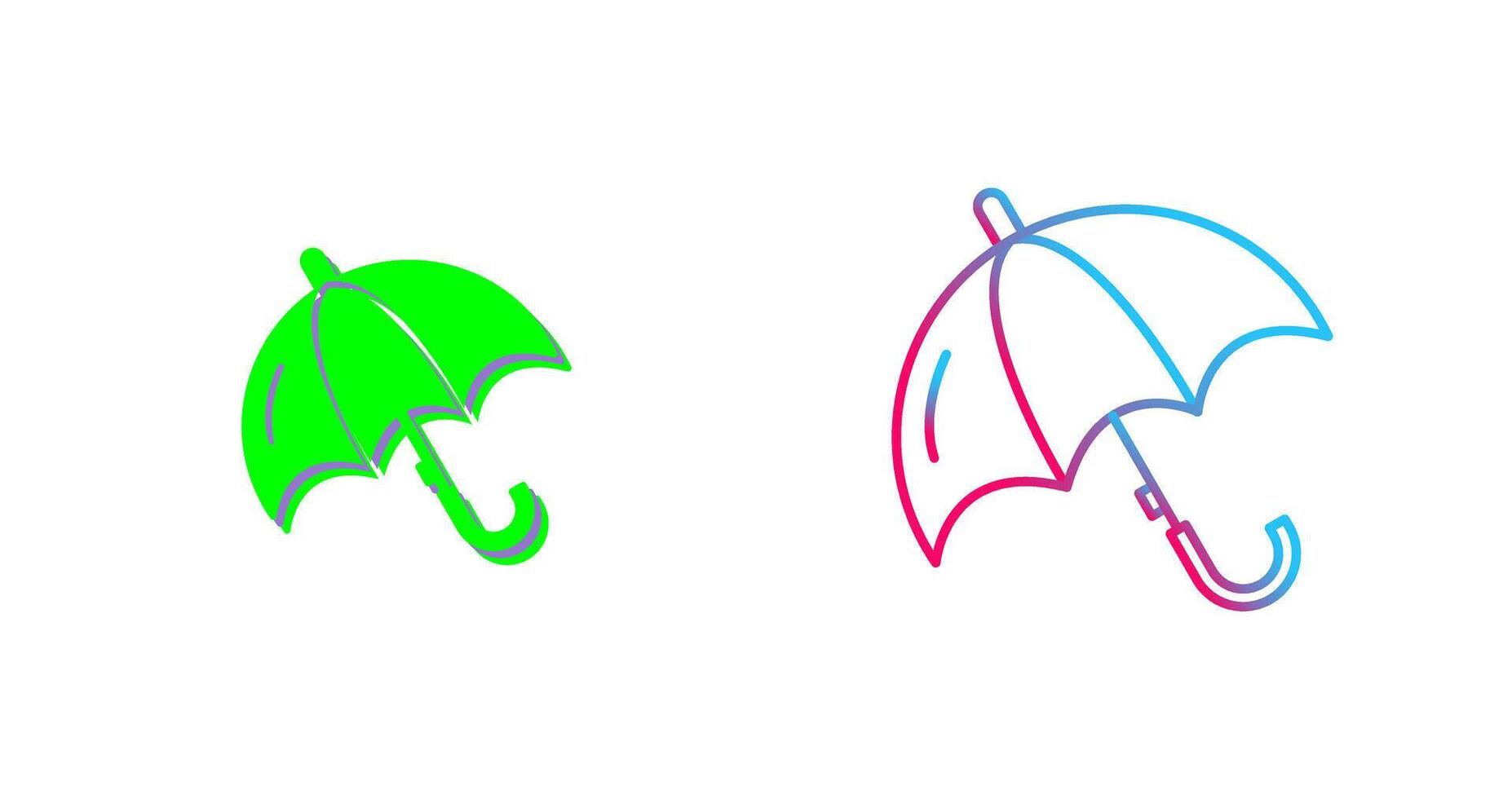 Umbrella Icon Design vector
