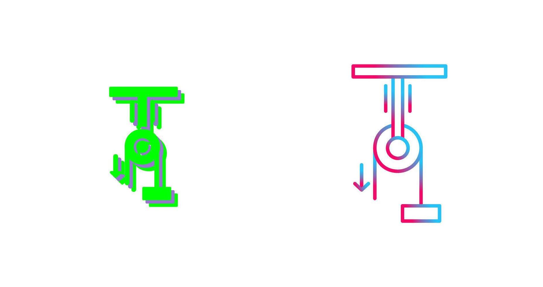 Pully Icon Design vector