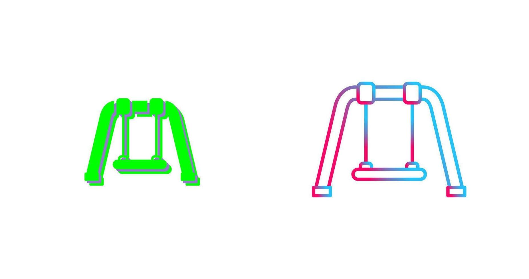 Swing Icon Design vector