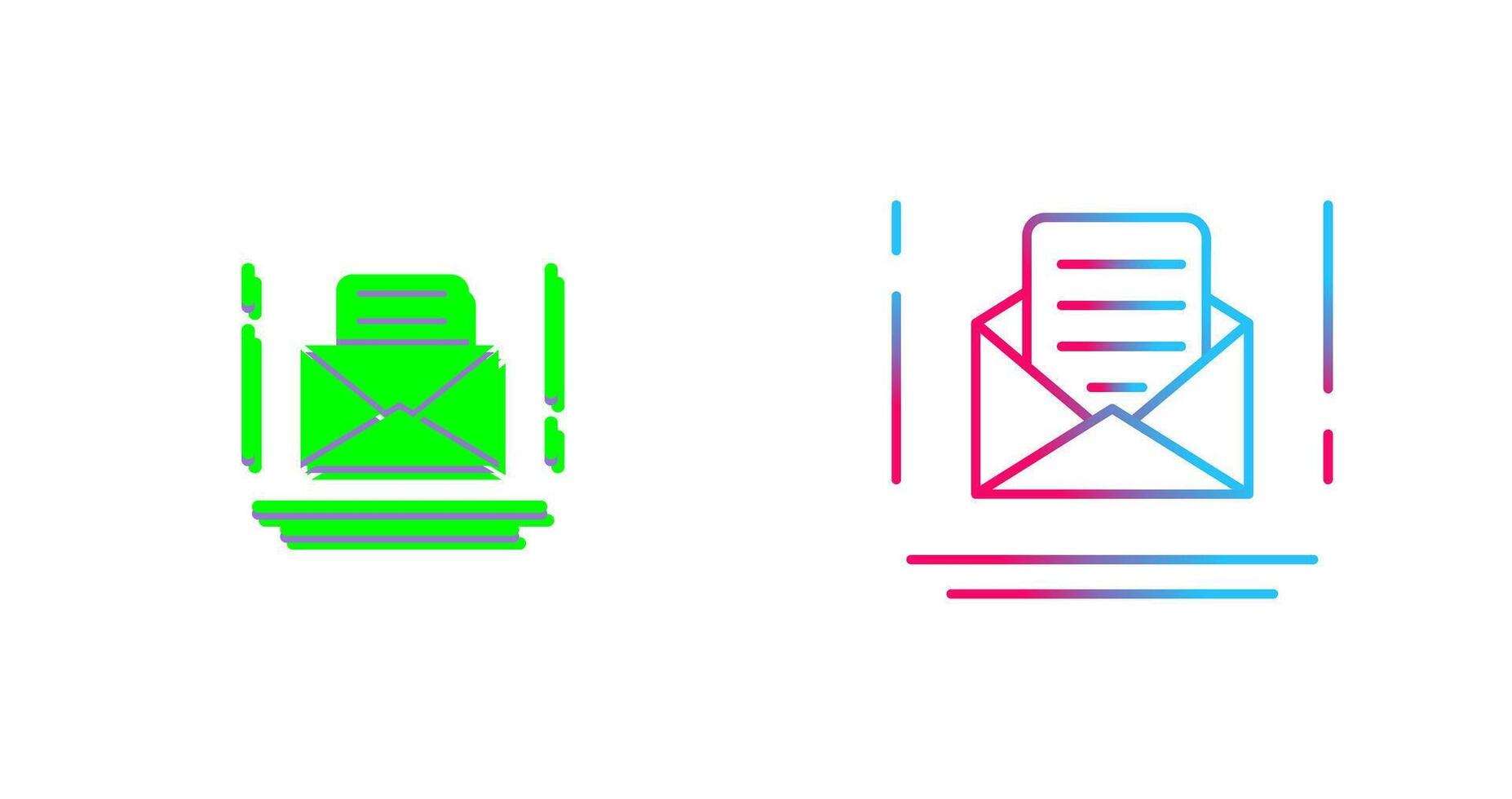 Email Icon Design vector