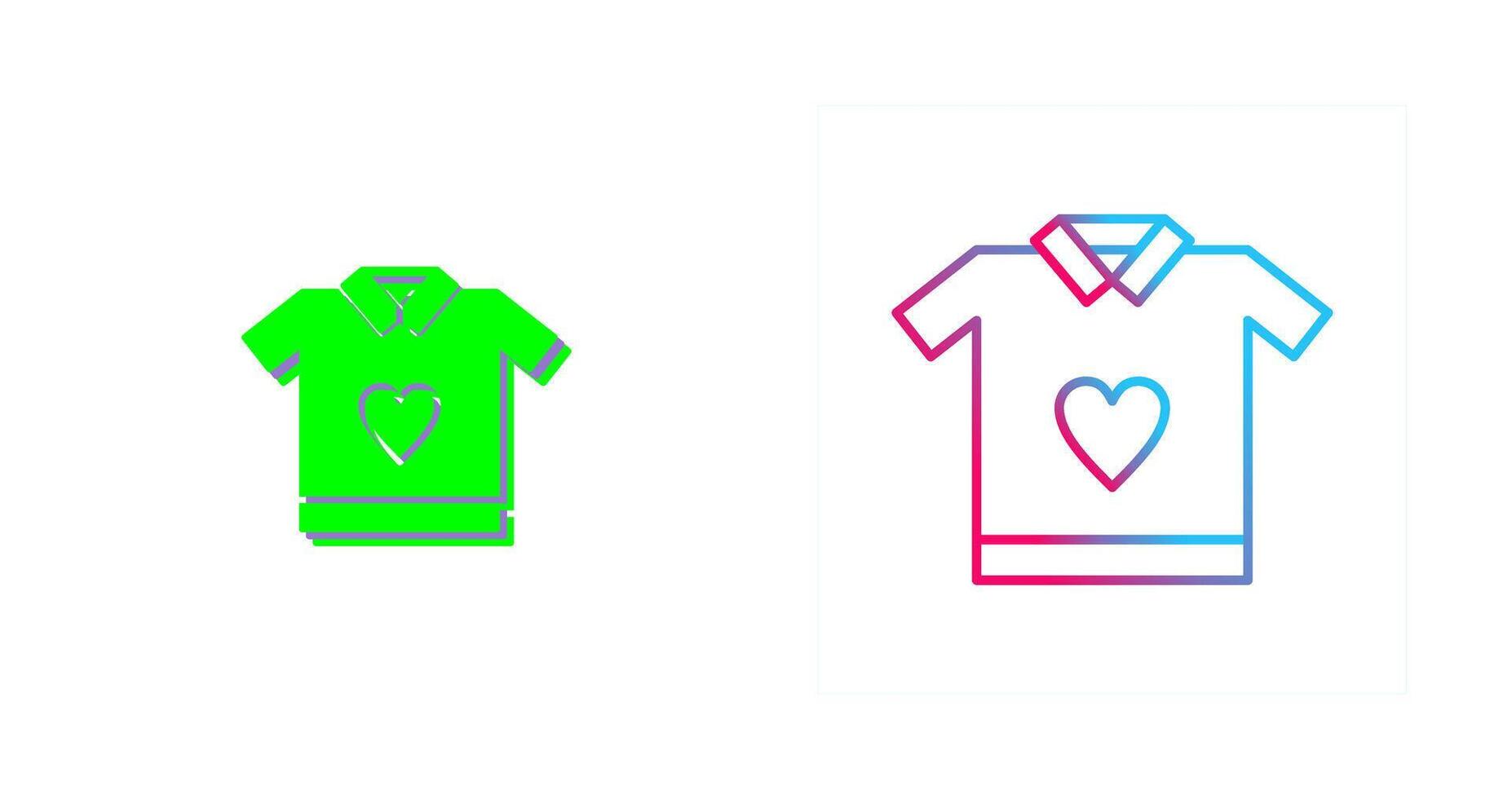 T Shirt Icon Design vector