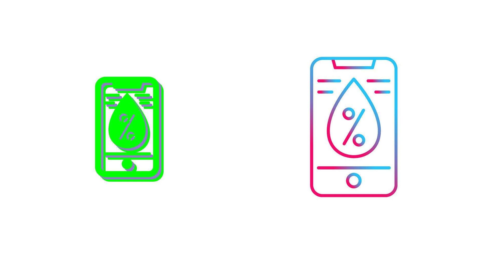Water Icon Design vector