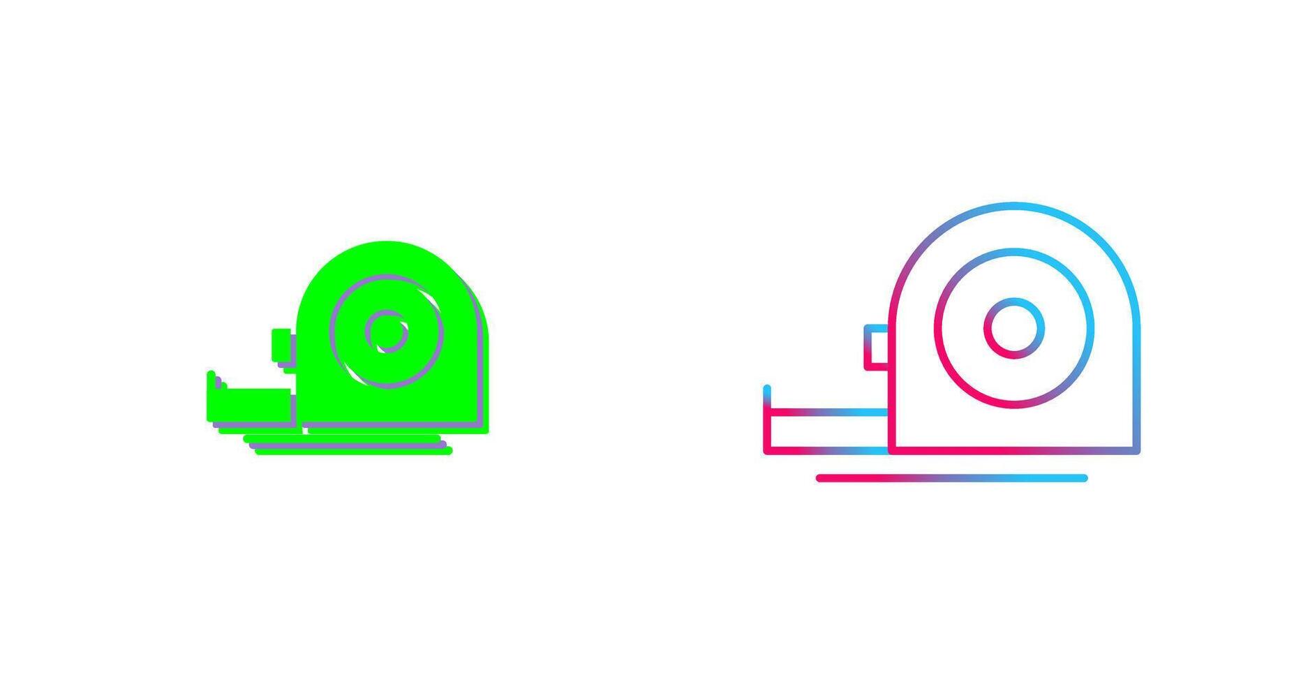 Measuring Tape Icon Design vector